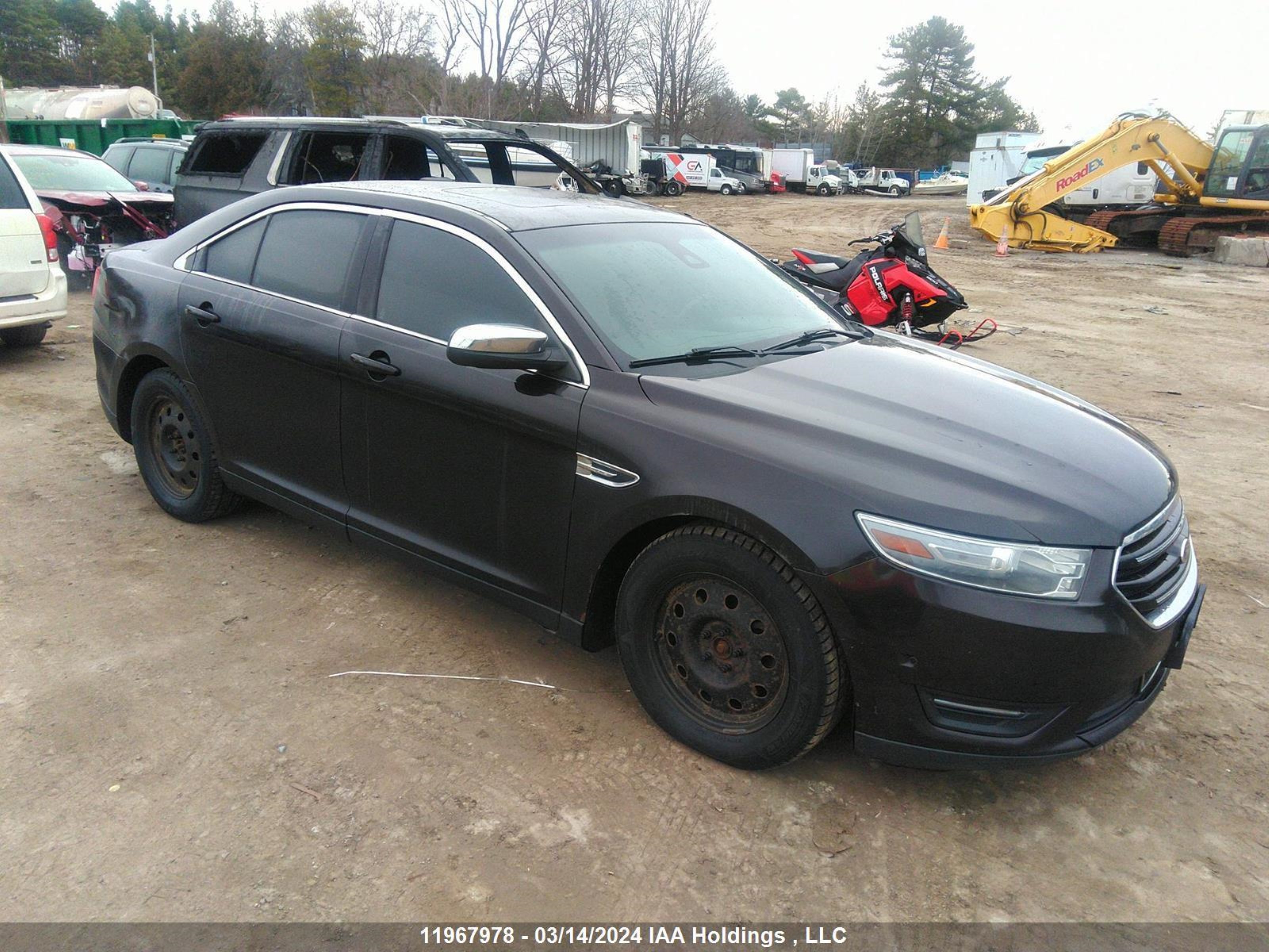 FORD TAURUS 2013 1fahp2j8xdg141658