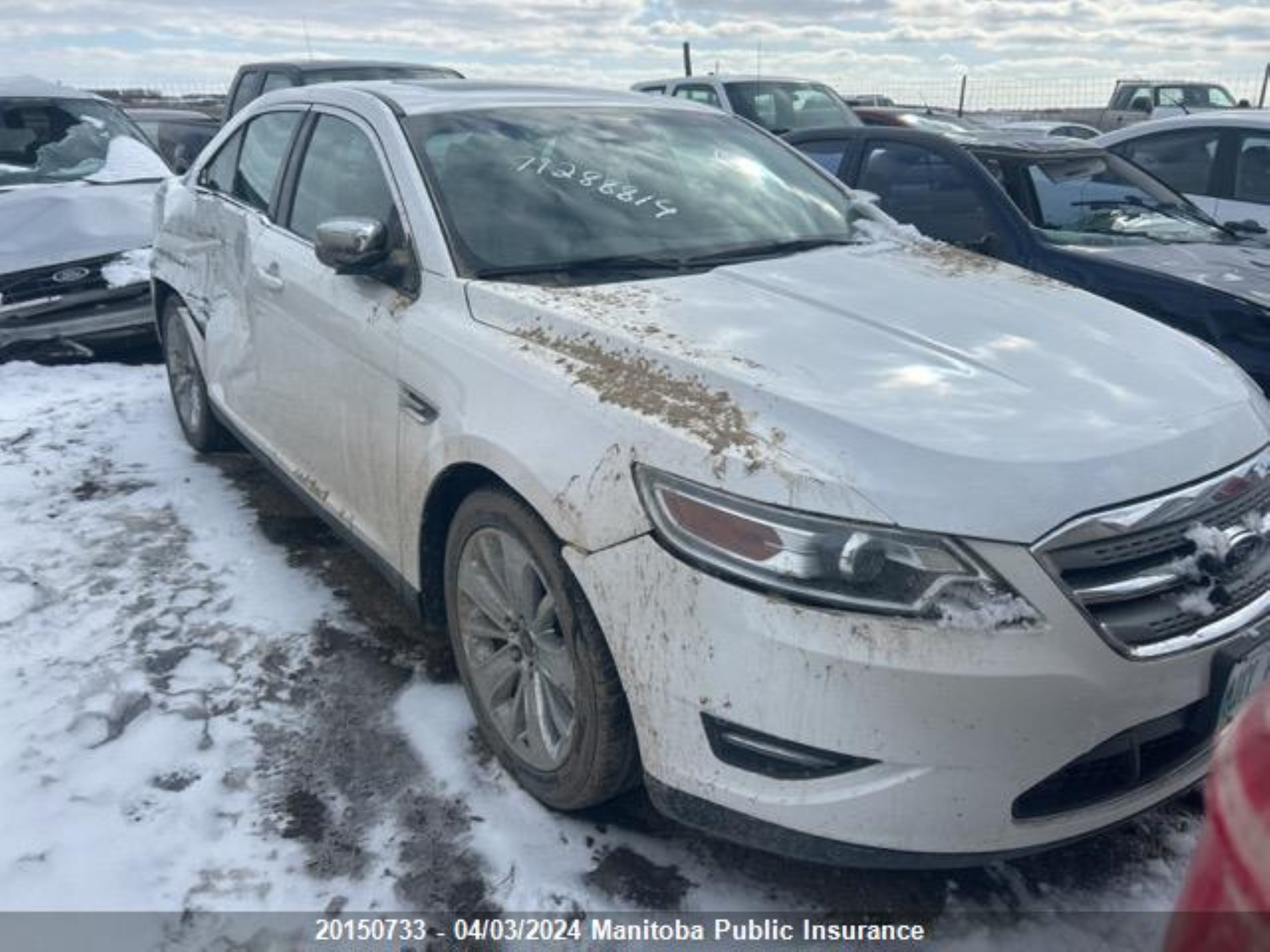 FORD TAURUS 2011 1fahp2jw4bg118808