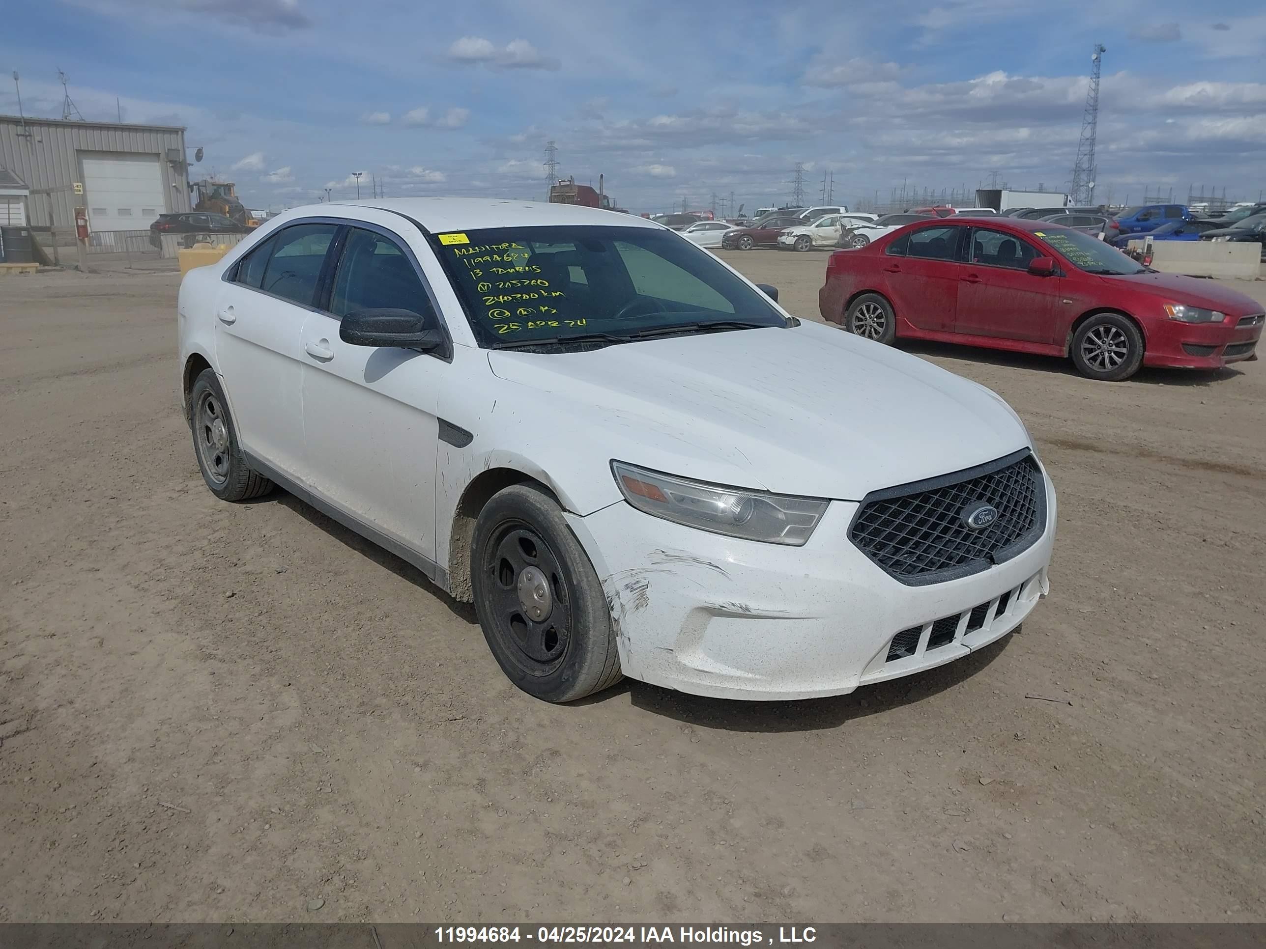 FORD TAURUS 2013 1fahp2m81dg205260