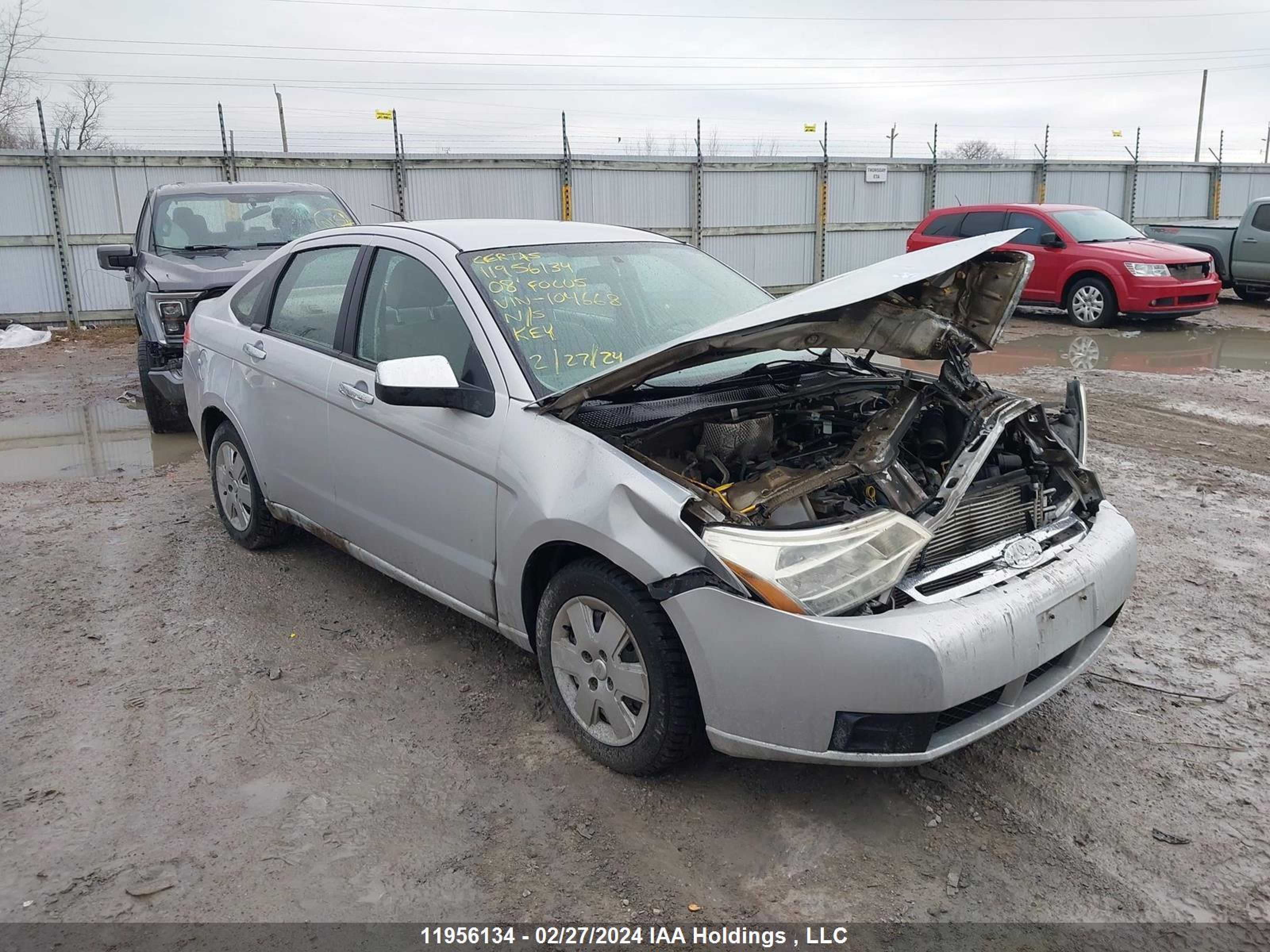 FORD FOCUS 2008 1fahp34n08w104668