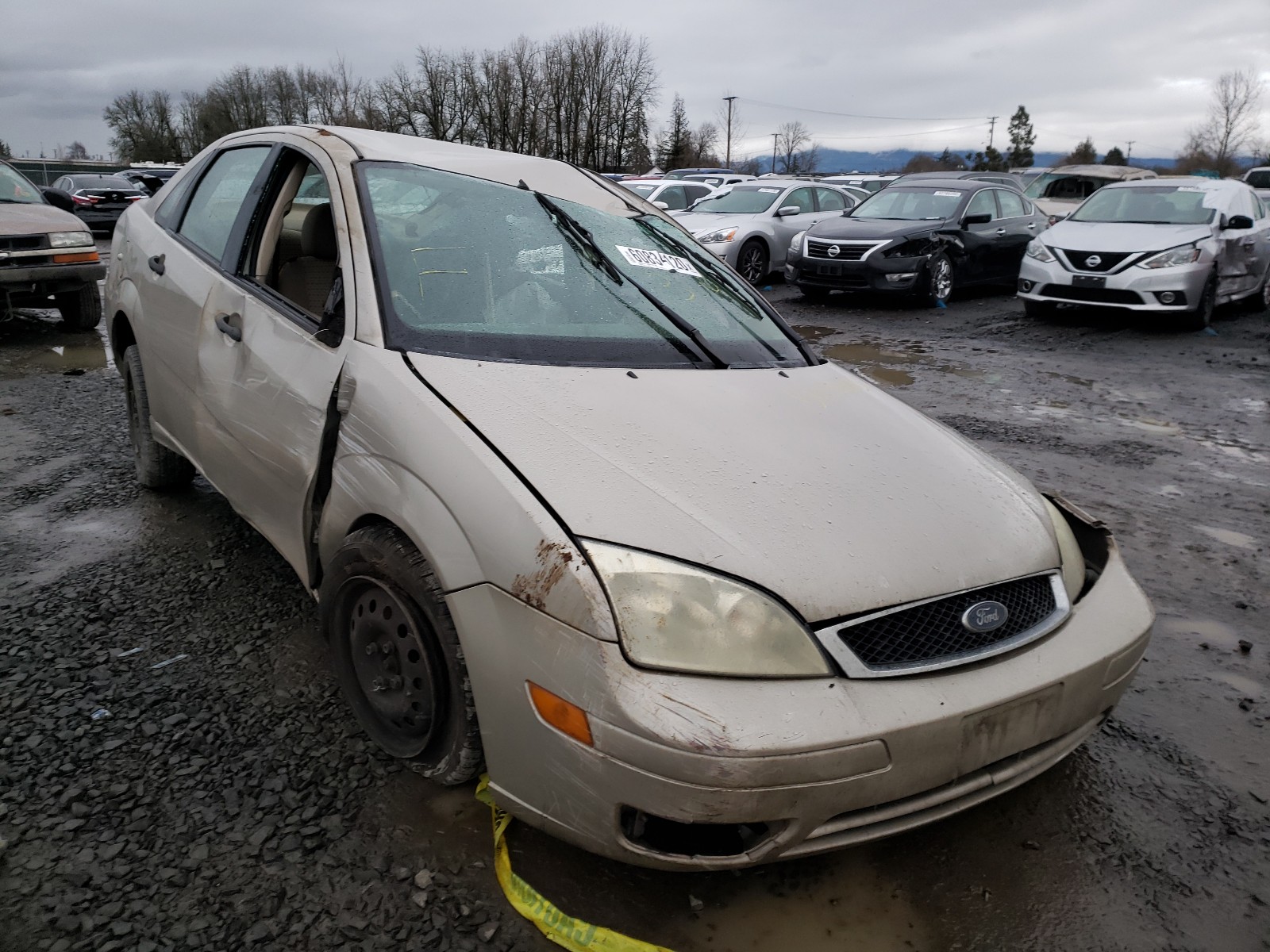 FORD FOCUS ZX4 2007 1fahp34n77w143482