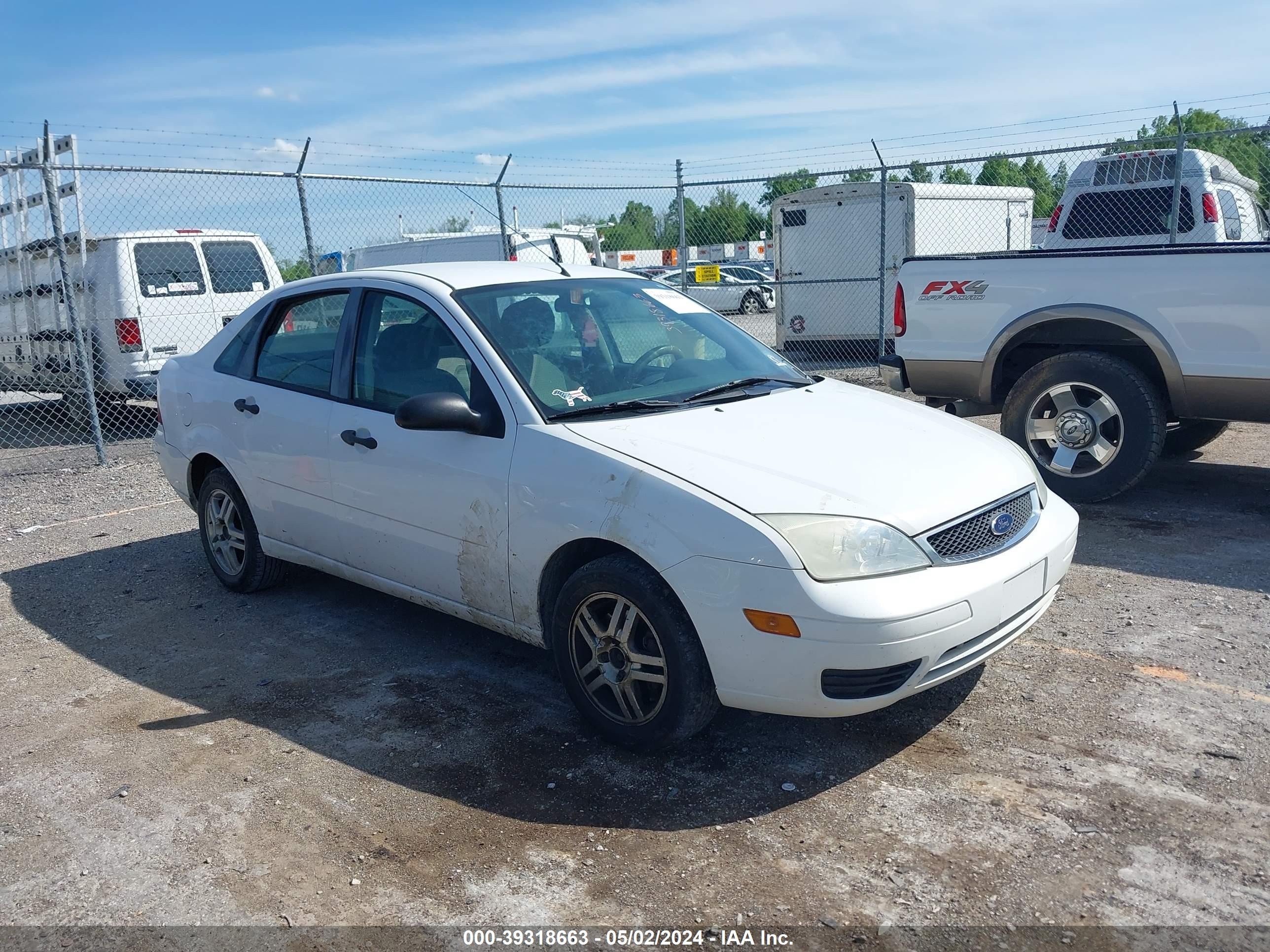 FORD FOCUS 2007 1fahp34nx7w242376