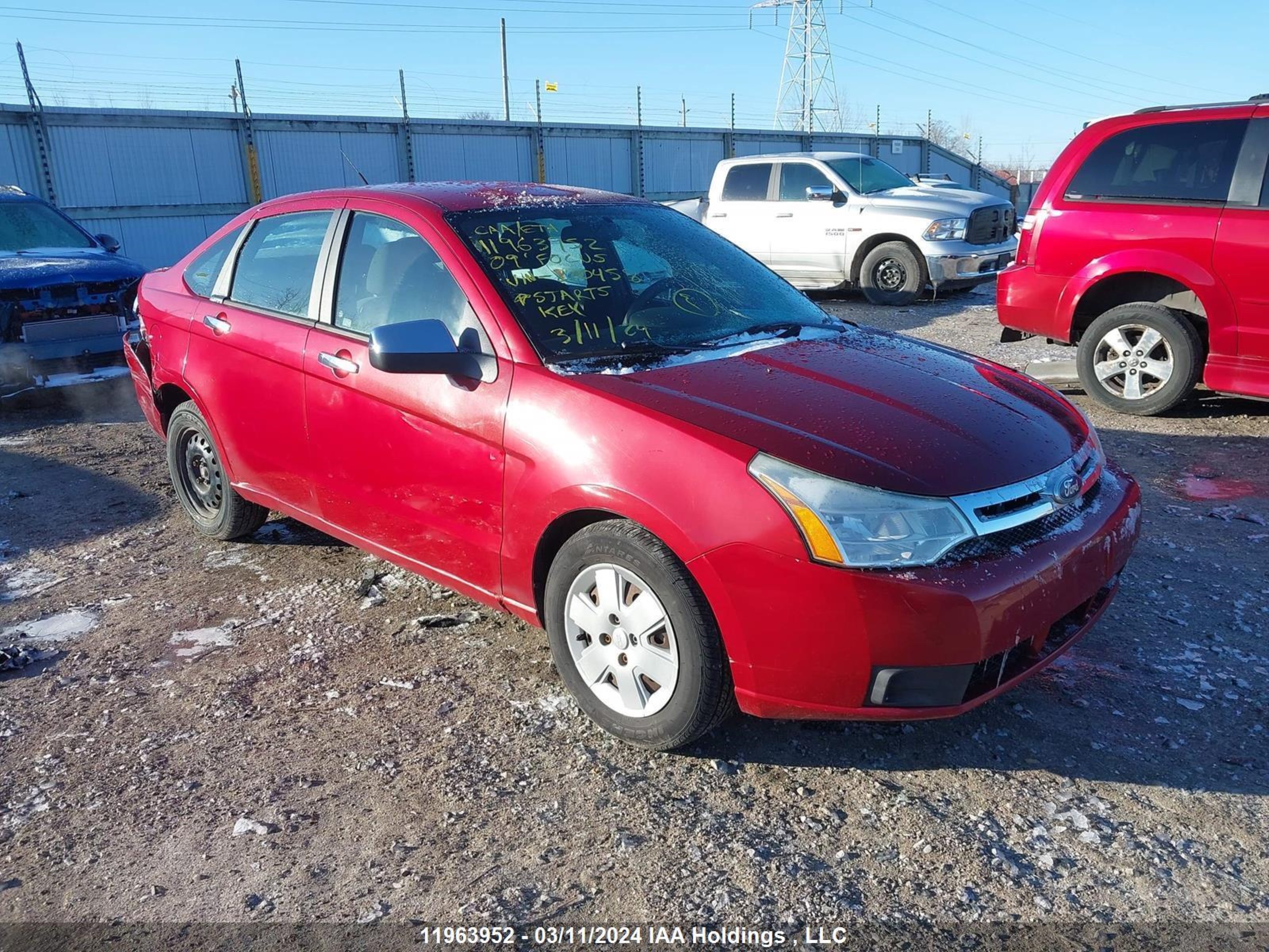 FORD FOCUS 2009 1fahp35n99w200458