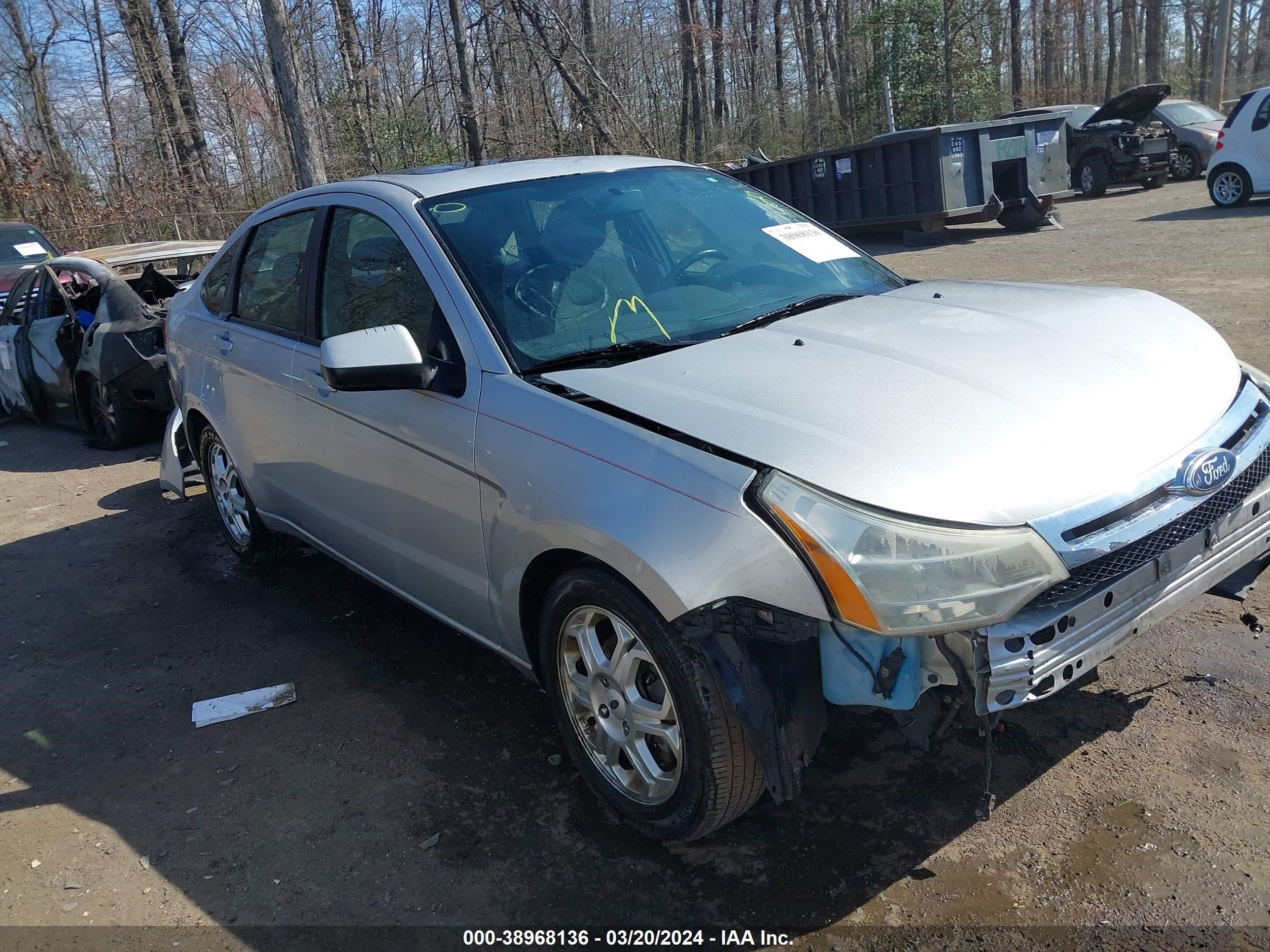 FORD FOCUS 2009 1fahp36n29w166278