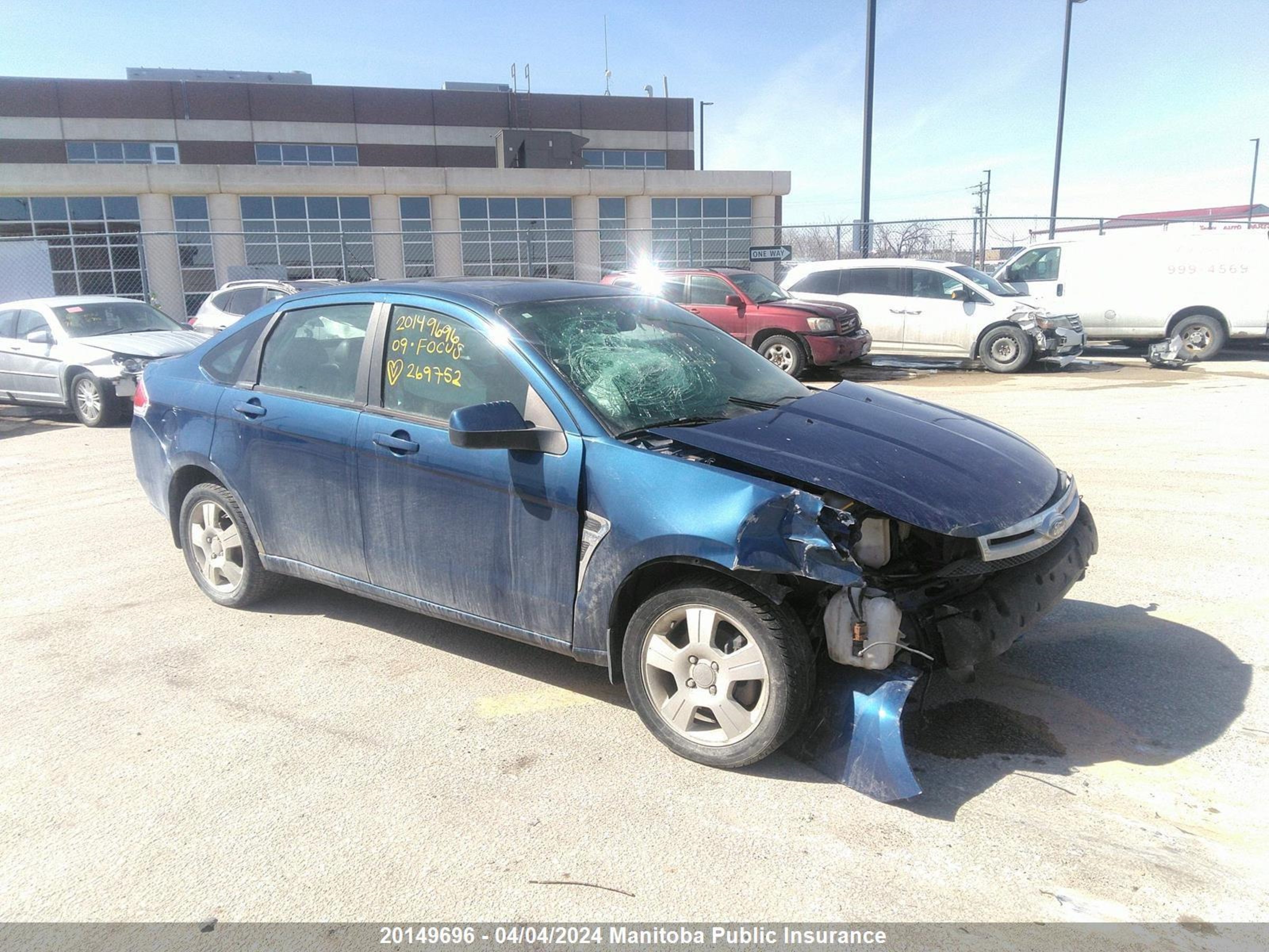 FORD FOCUS 2009 1fahp36n49w269752