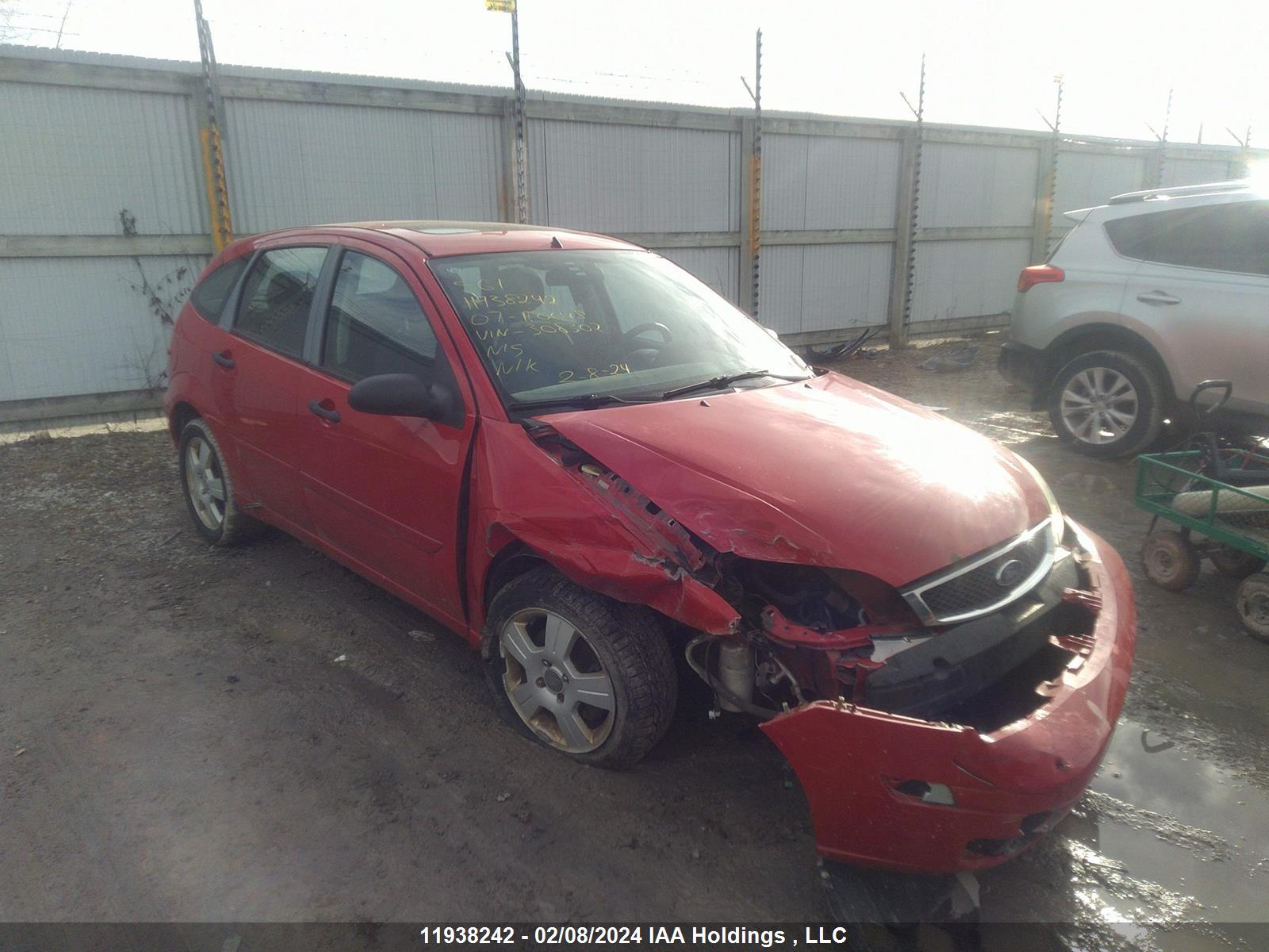 FORD FOCUS 2007 1fahp37n07w308302