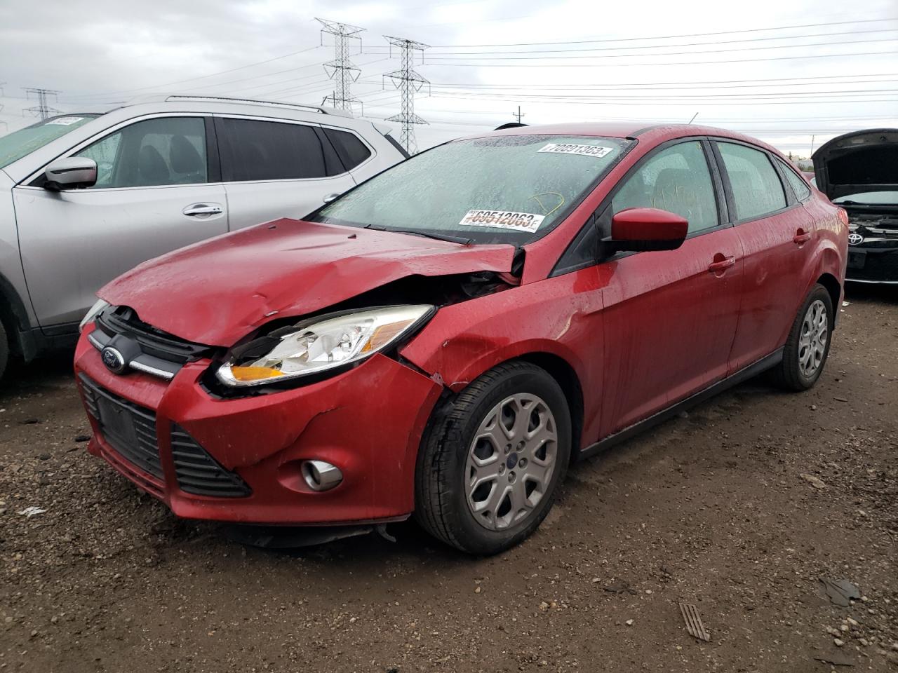 FORD FOCUS 2012 1fahp3f20cl353422