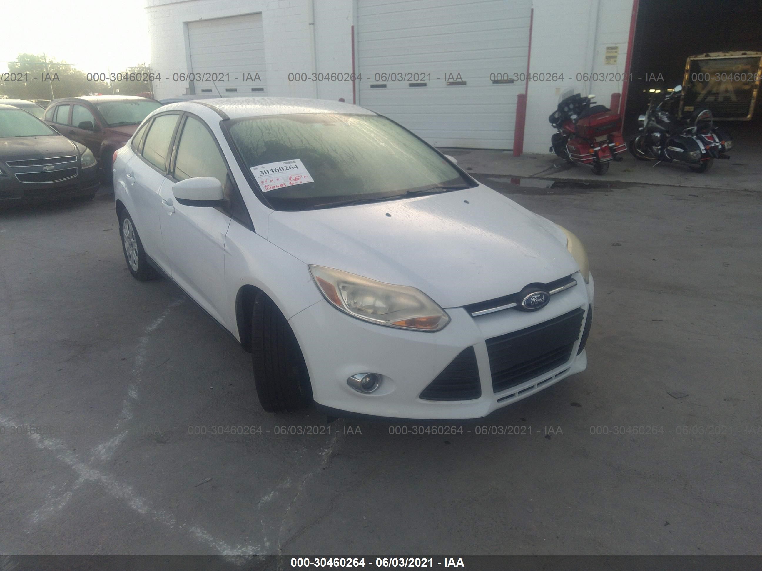 FORD FOCUS 2012 1fahp3f22cl190269