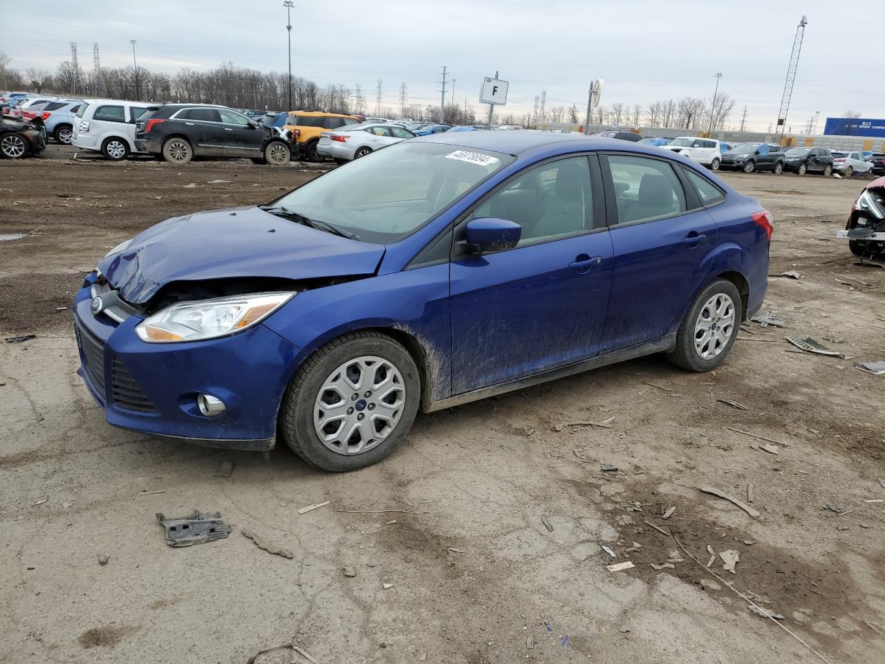 FORD FOCUS 2012 1fahp3f23cl311567