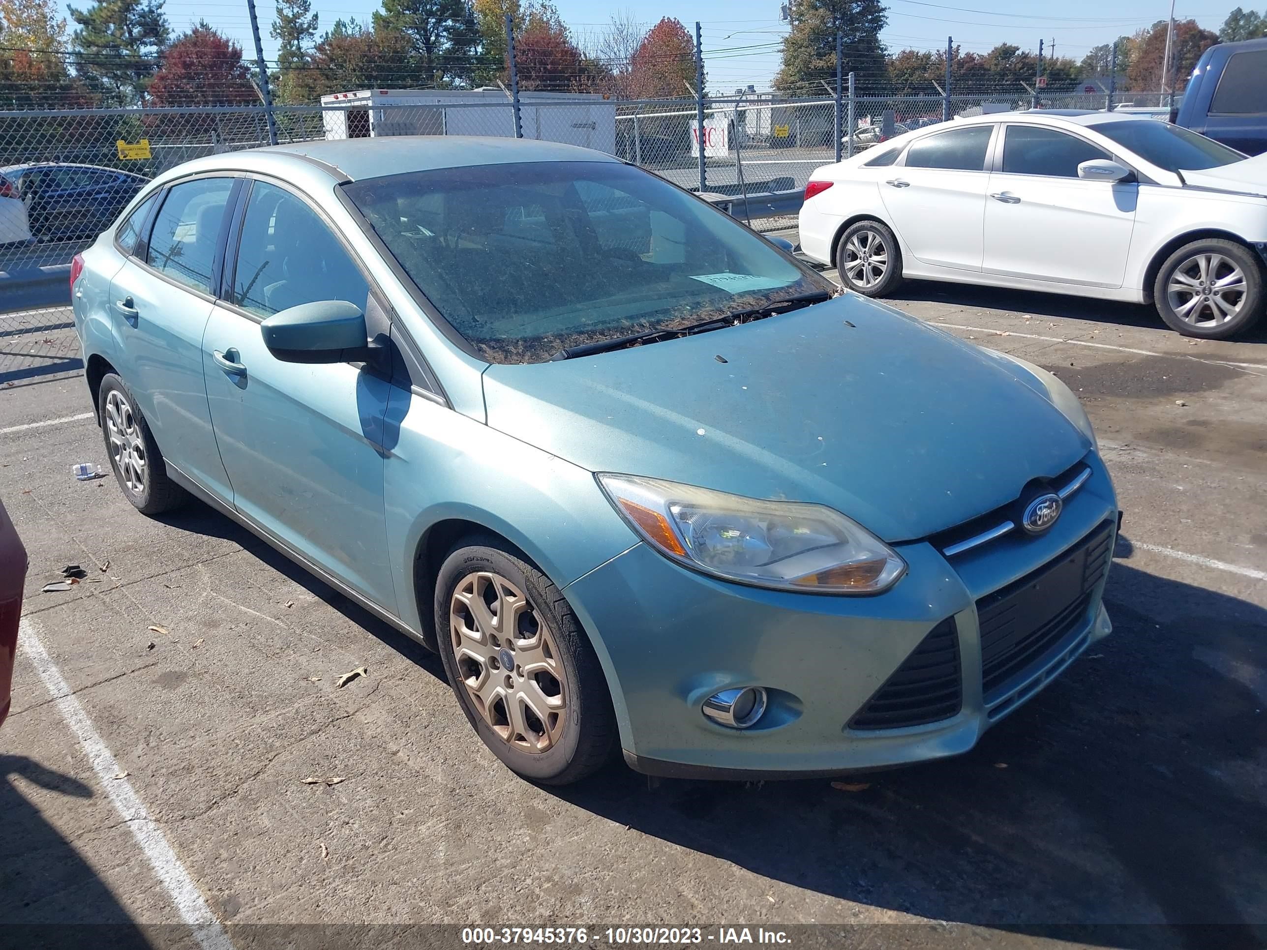 FORD FOCUS 2012 1fahp3f25cl213656