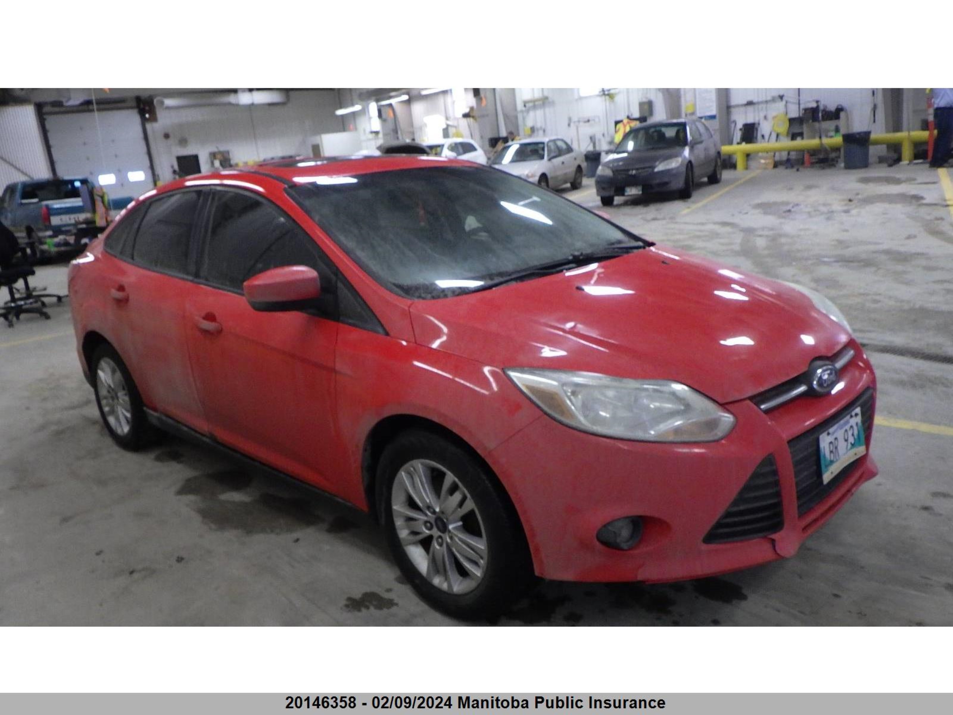 FORD FOCUS 2012 1fahp3f27cl143044