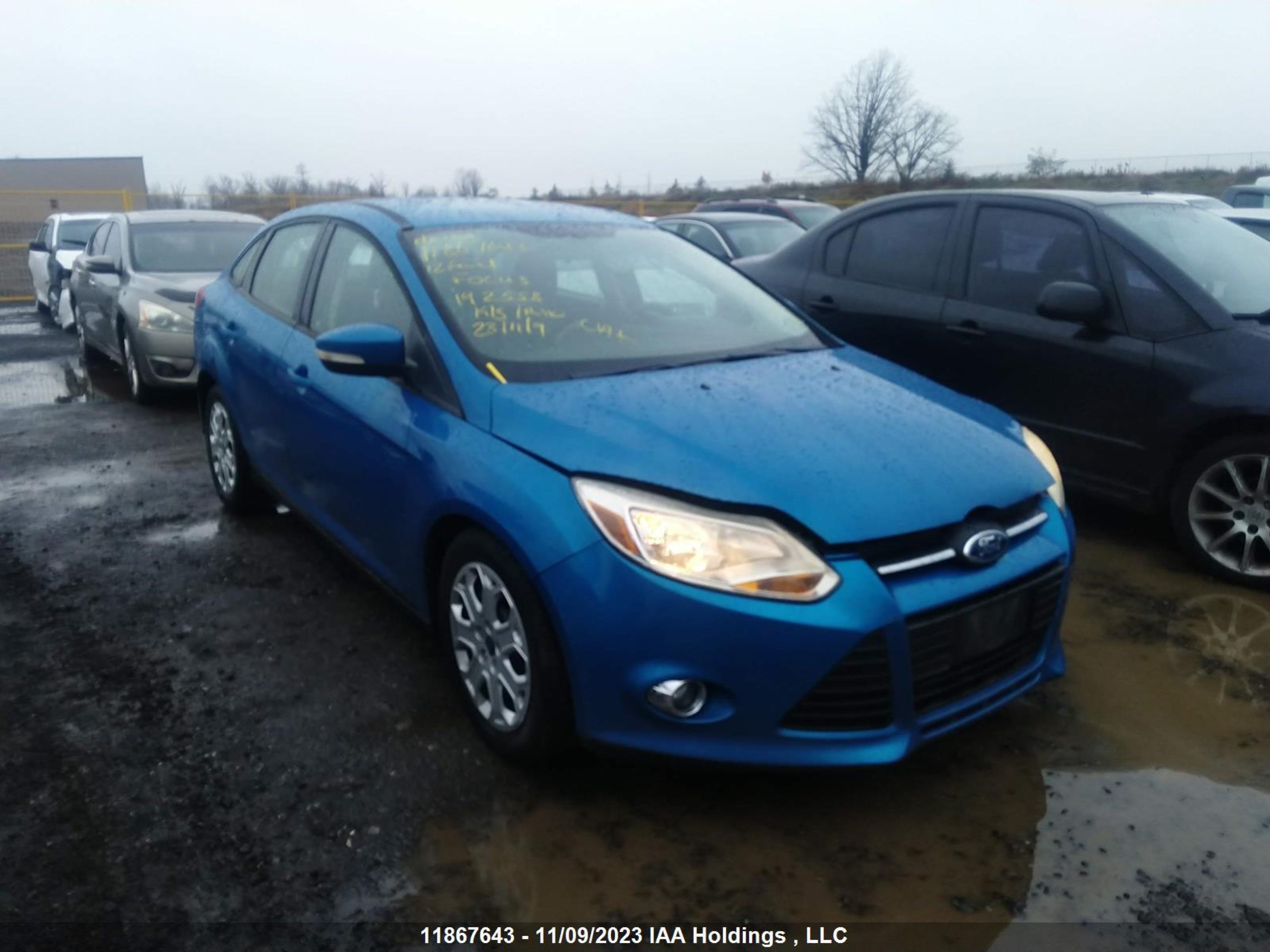 FORD FOCUS 2012 1fahp3f28cl192558