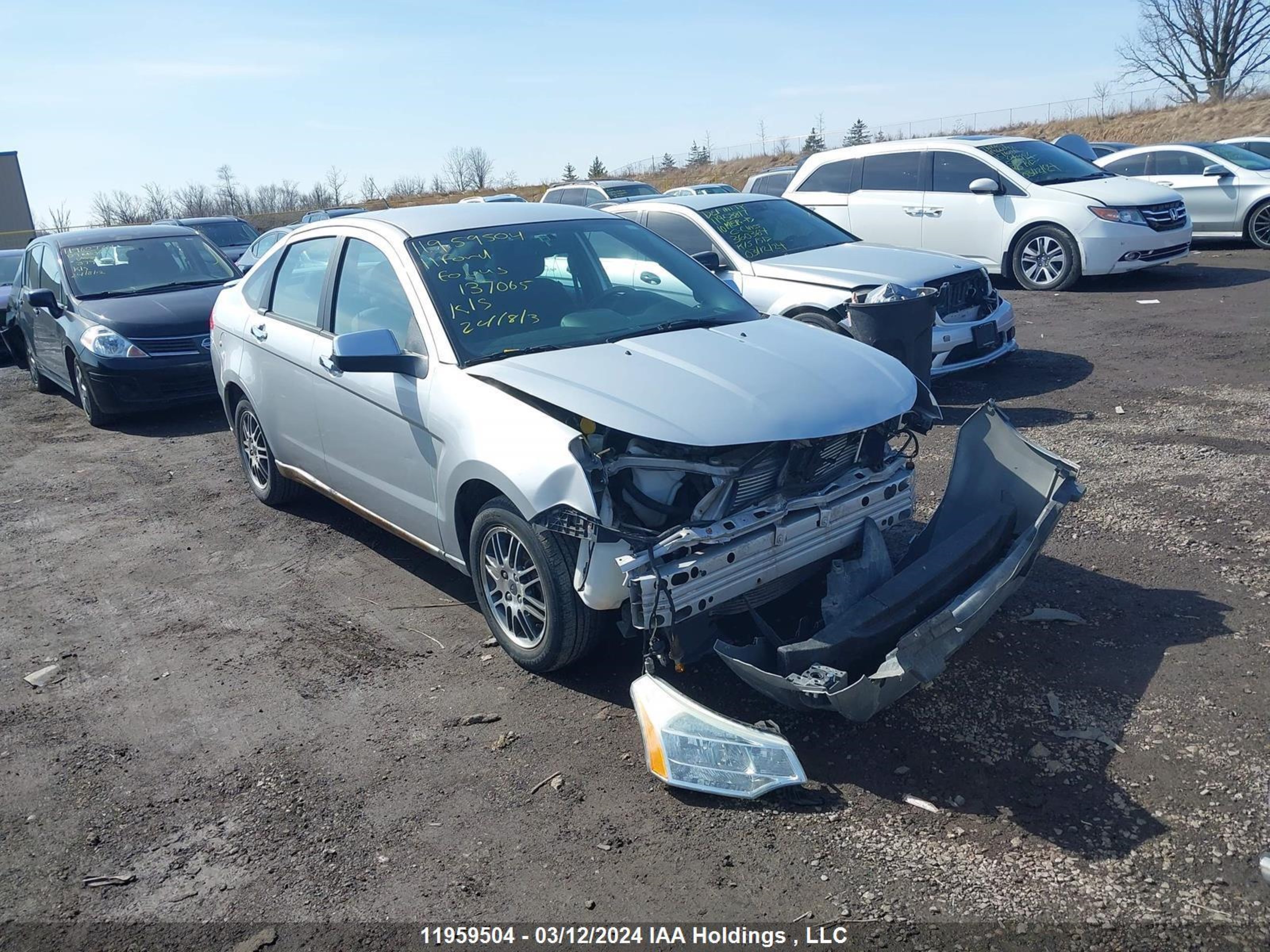 FORD FOCUS 2011 1fahp3fn8bw137065