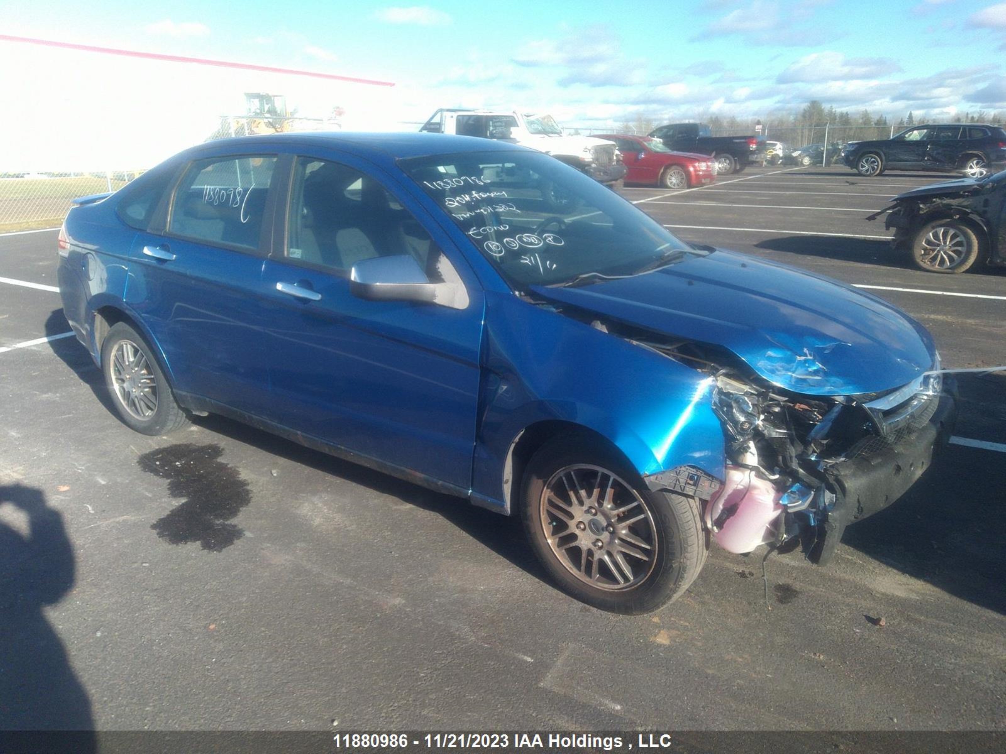 FORD FOCUS 2011 1fahp3fn8bw171202