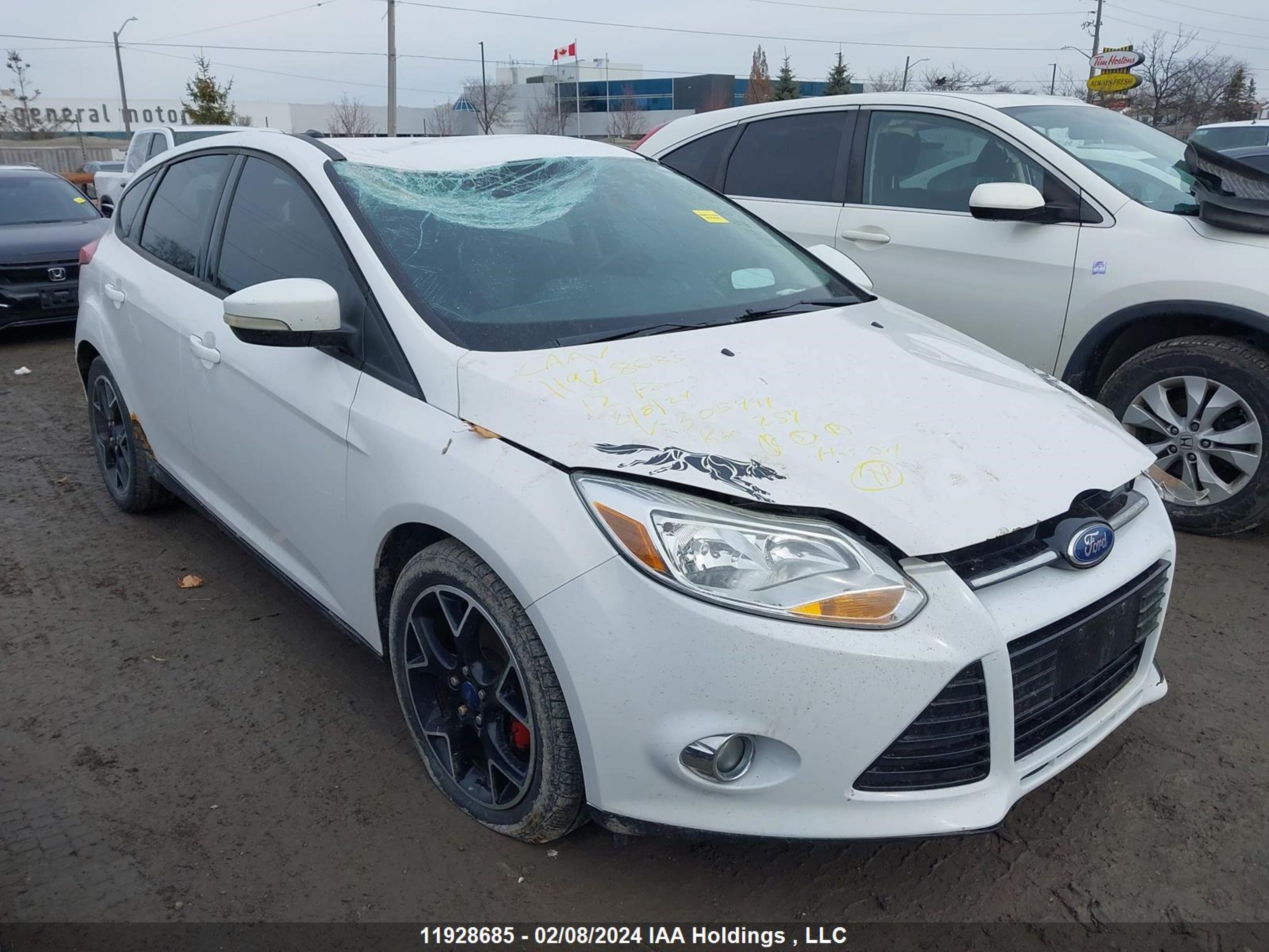 FORD FOCUS 2012 1fahp3k22cl305491