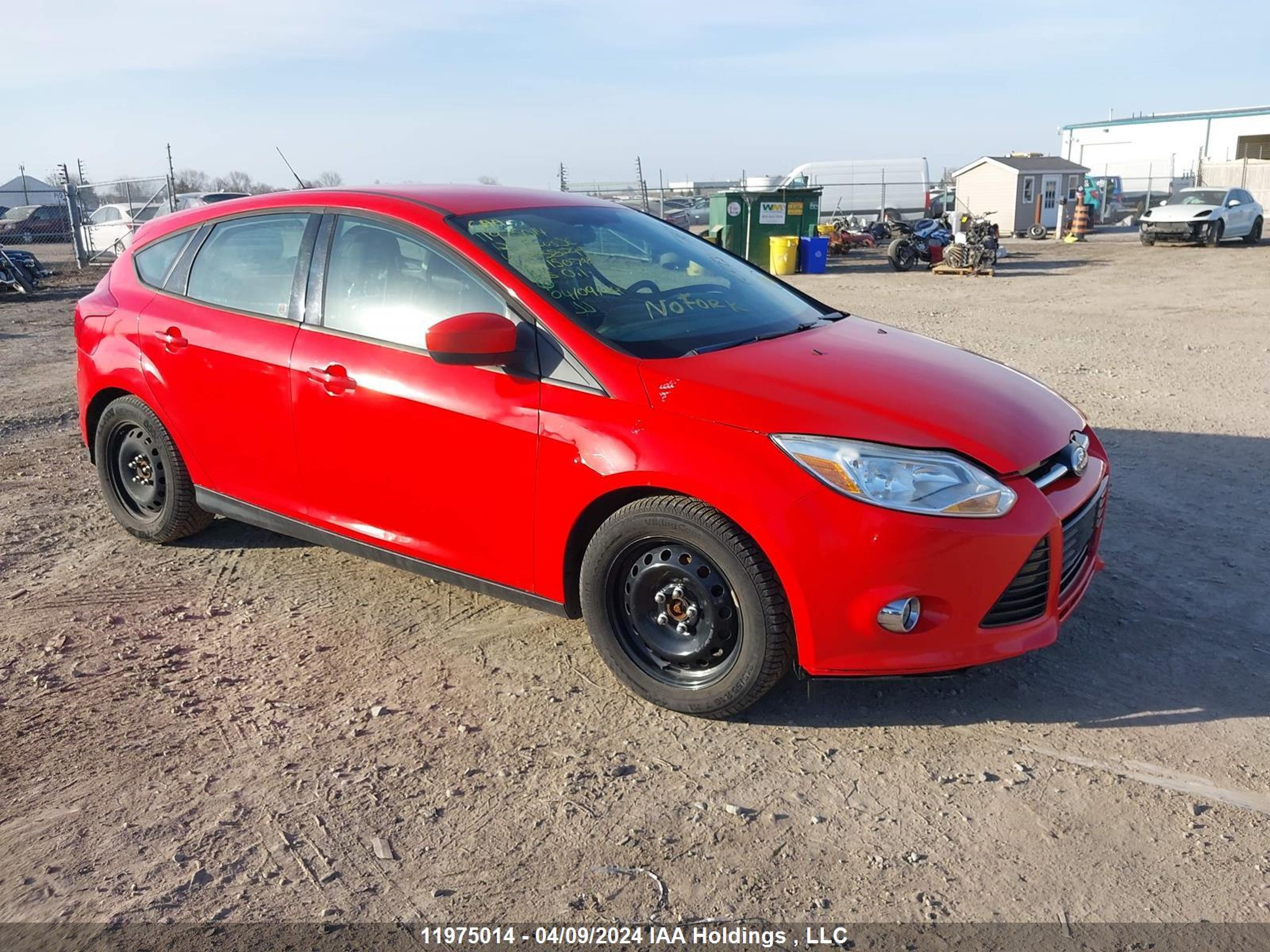 FORD FOCUS SE 2012 1fahp3k23cl238299