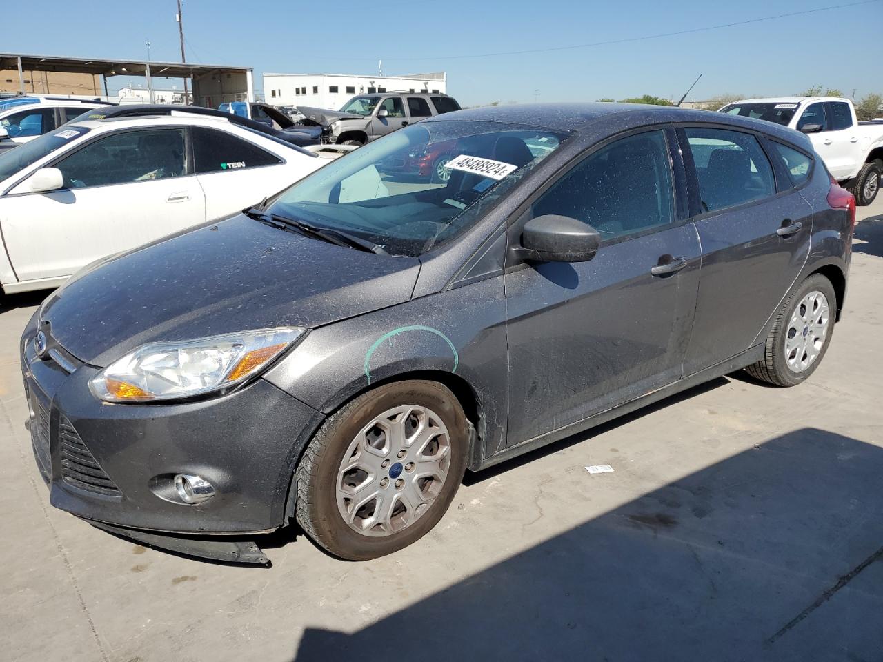 FORD FOCUS 2012 1fahp3k27cl355268