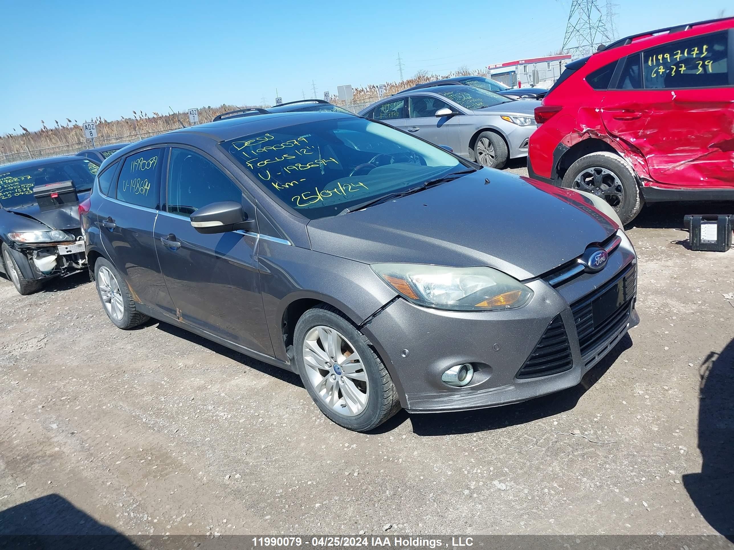 FORD FOCUS 2012 1fahp3n20cl198694