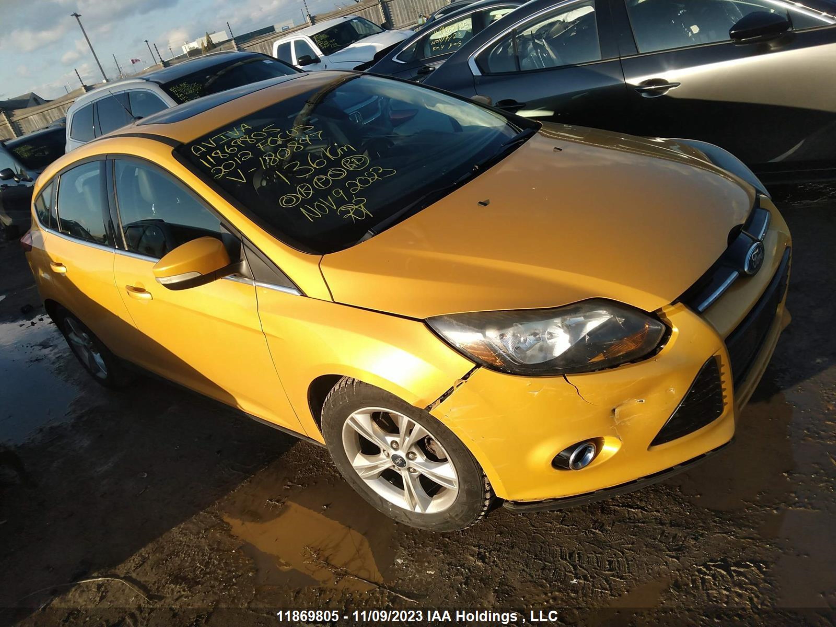 FORD FOCUS 2012 1fahp3n28cl180847