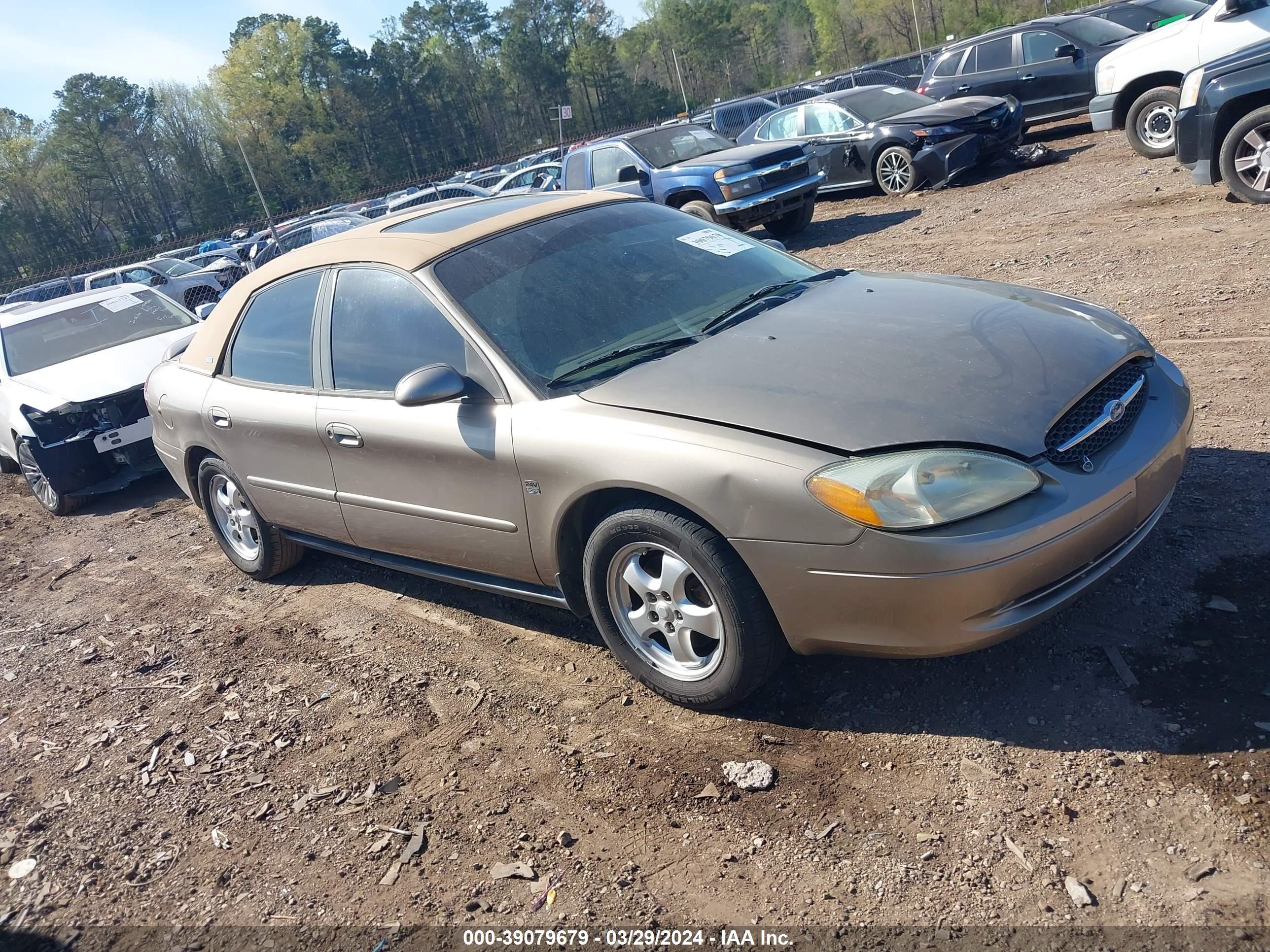 FORD TAURUS 2002 1fahp56sx2a257898