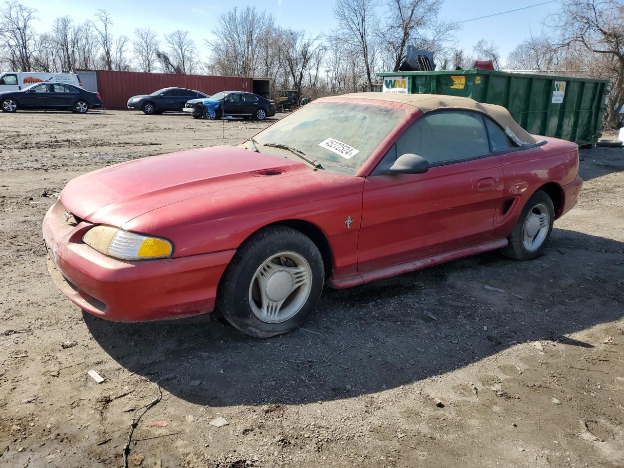 FORD MUSTANG 1994 1falp4448rf159460