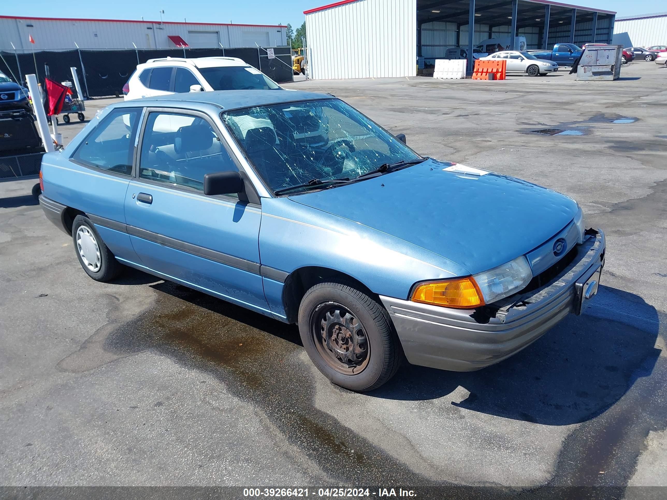 FORD ESCORT 1992 1fapp11j1nw177674