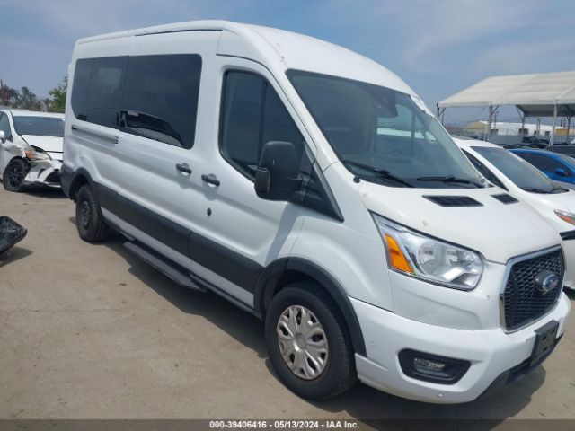 FORD TRANSIT-350 PASSENGER VAN 2021 1fbax2c89mka50150