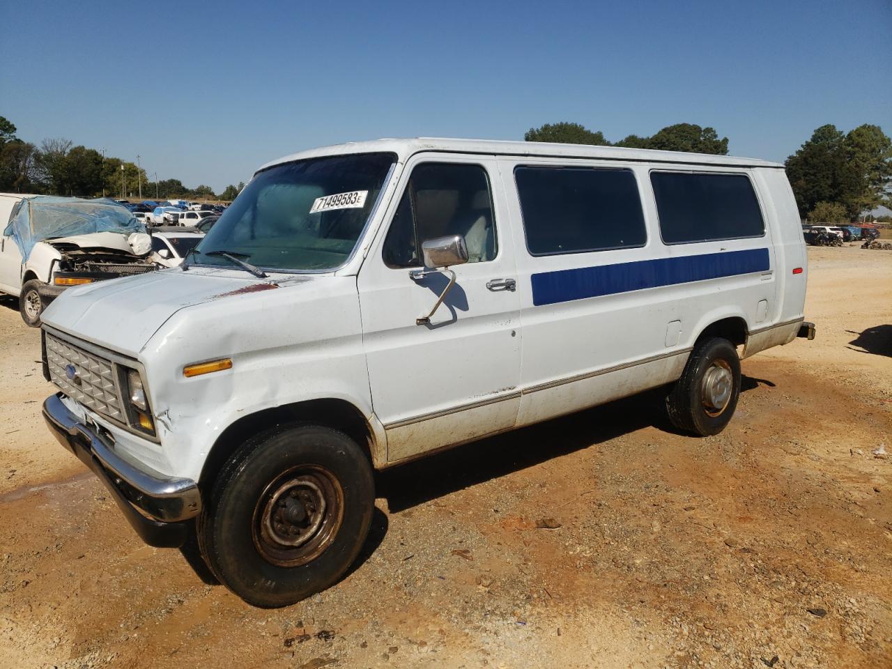 FORD ECONOLINE 1991 1fbjs31h0mha89987