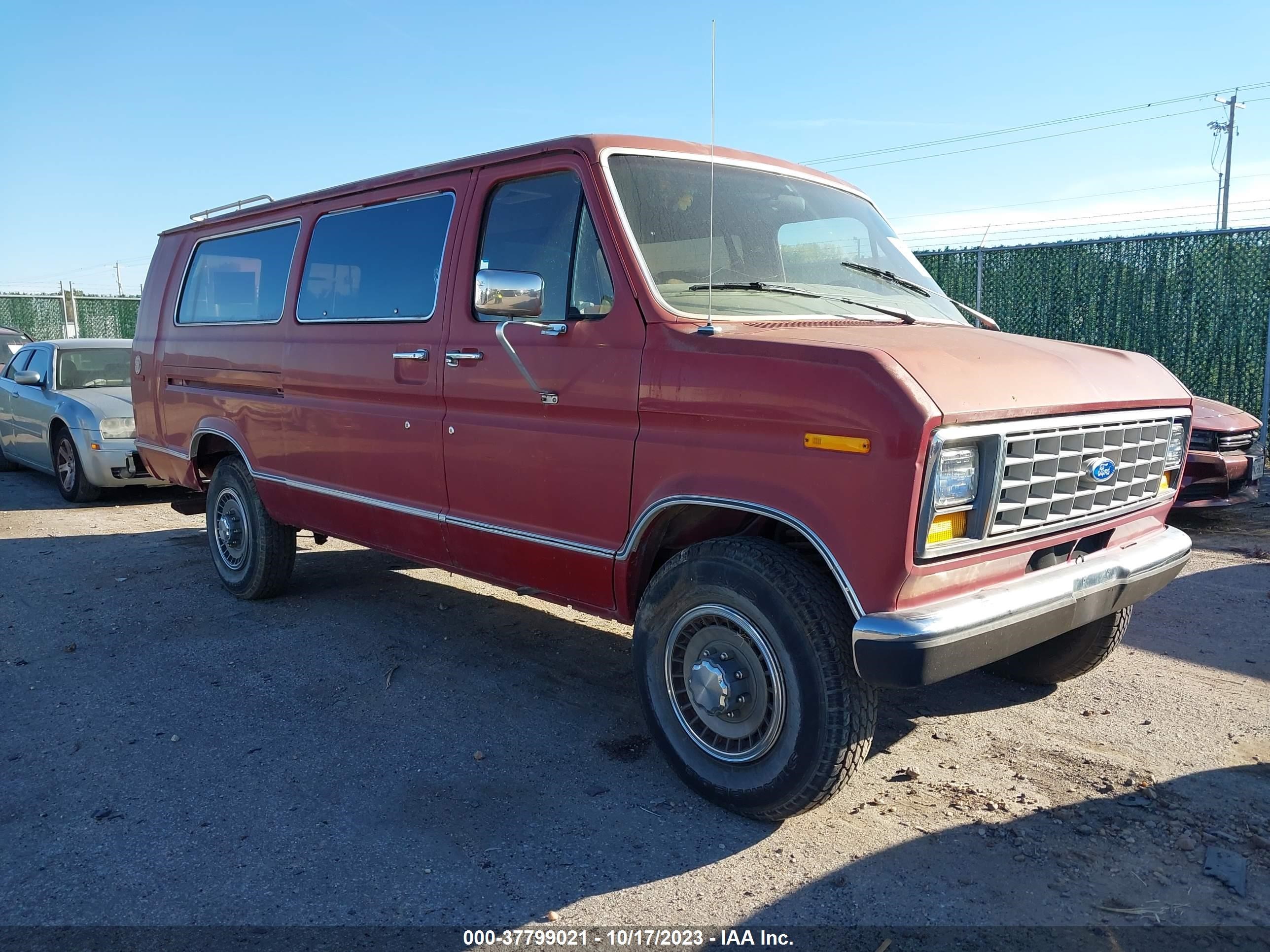 FORD ECONOLINE 1991 1fbjs31h6mha73079