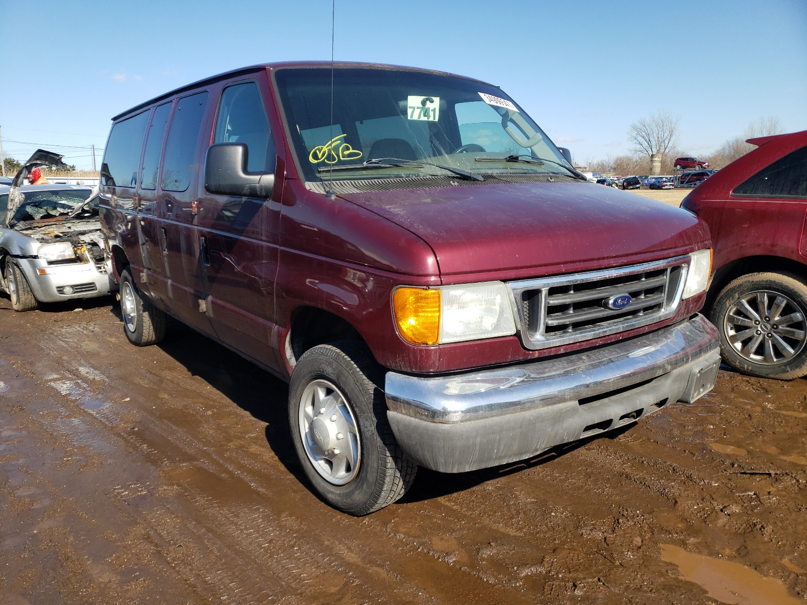 FORD ECONOLINE 2007 1fbne31l27da84931