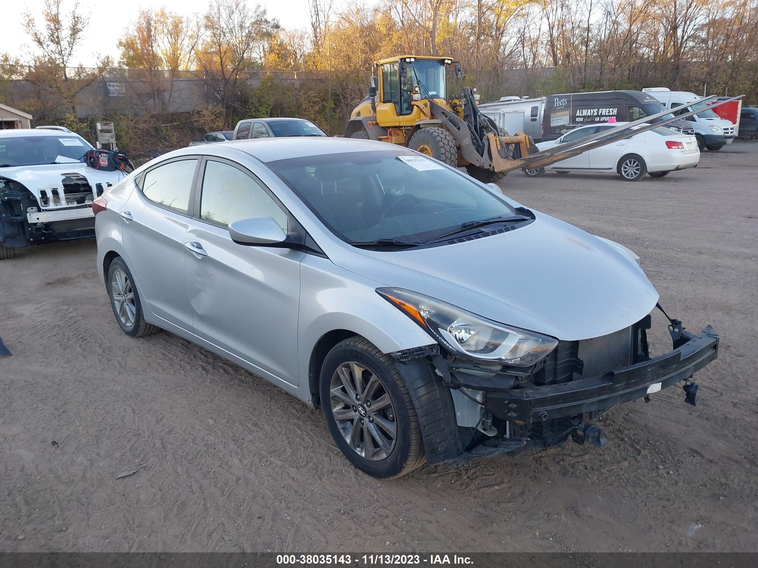 HYUNDAI ELANTRA 2014 1fcnf53s0y0a09226