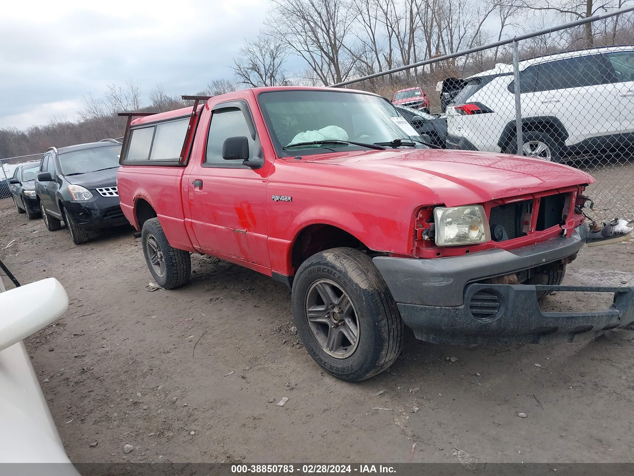 FORD RANGER 2003 1fcyr10d93pa91766