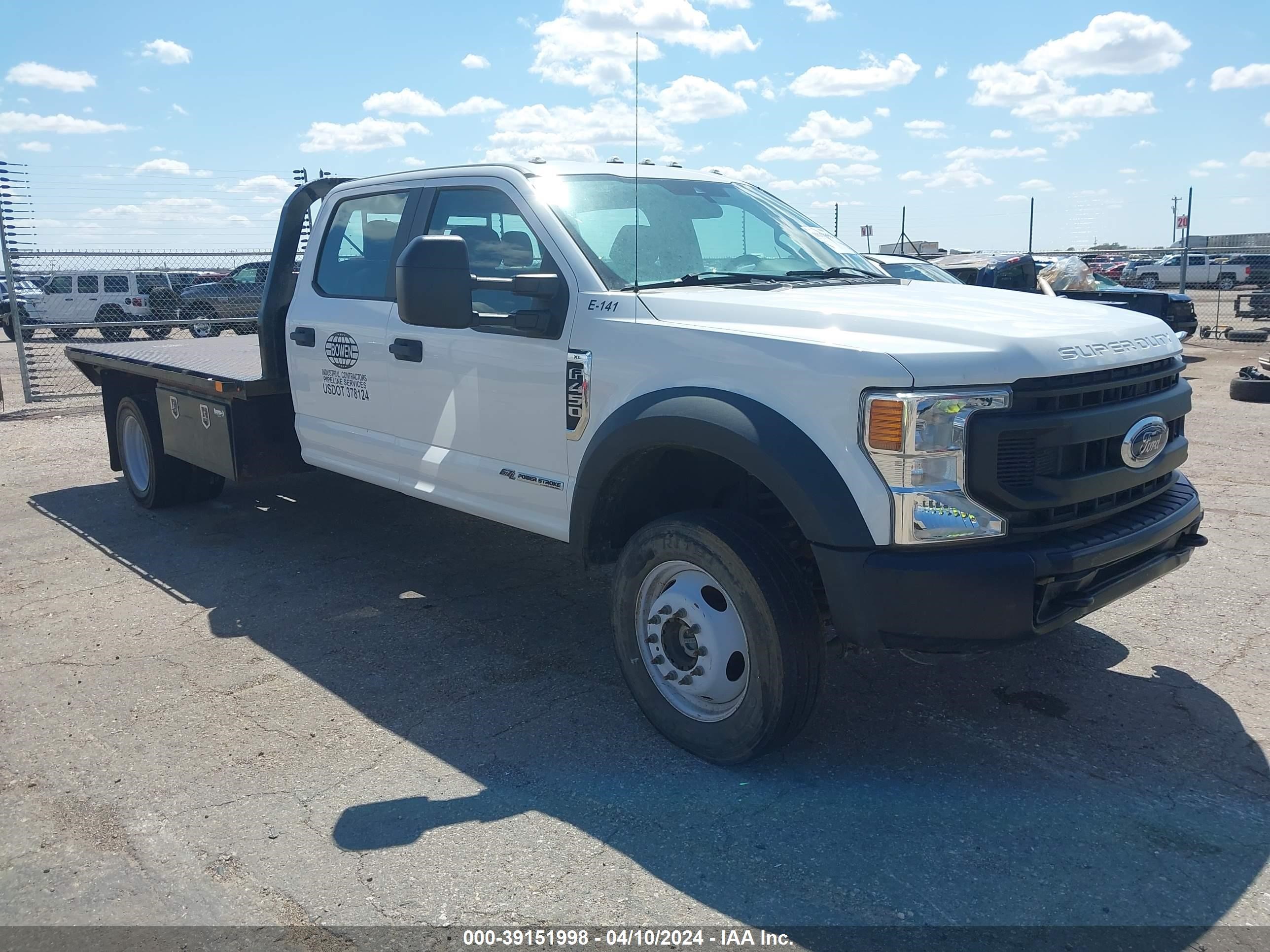 FORD F450 2021 1fd0w4ht5med03073