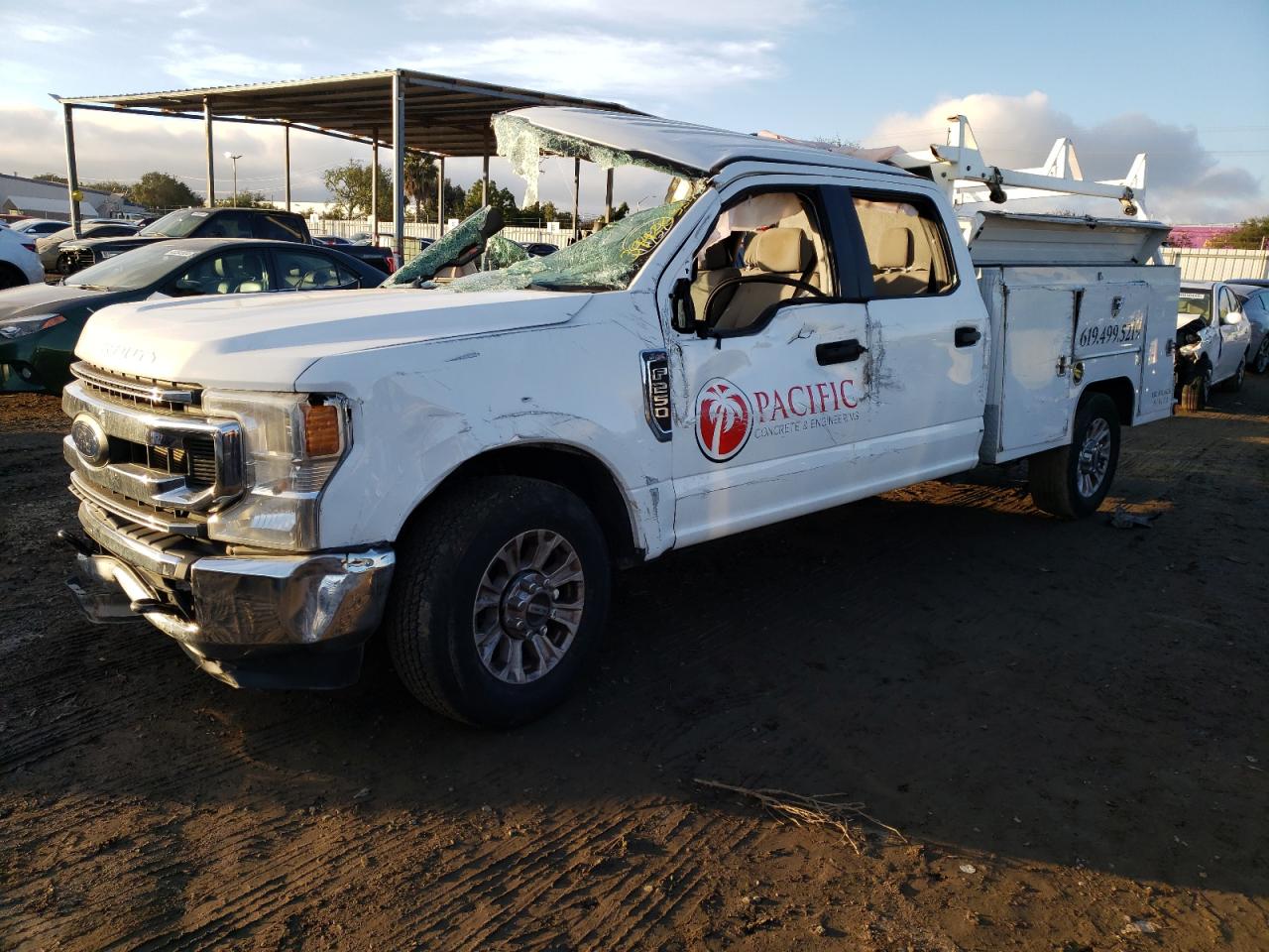 FORD F250 2022 1fd7w2a67neg18644