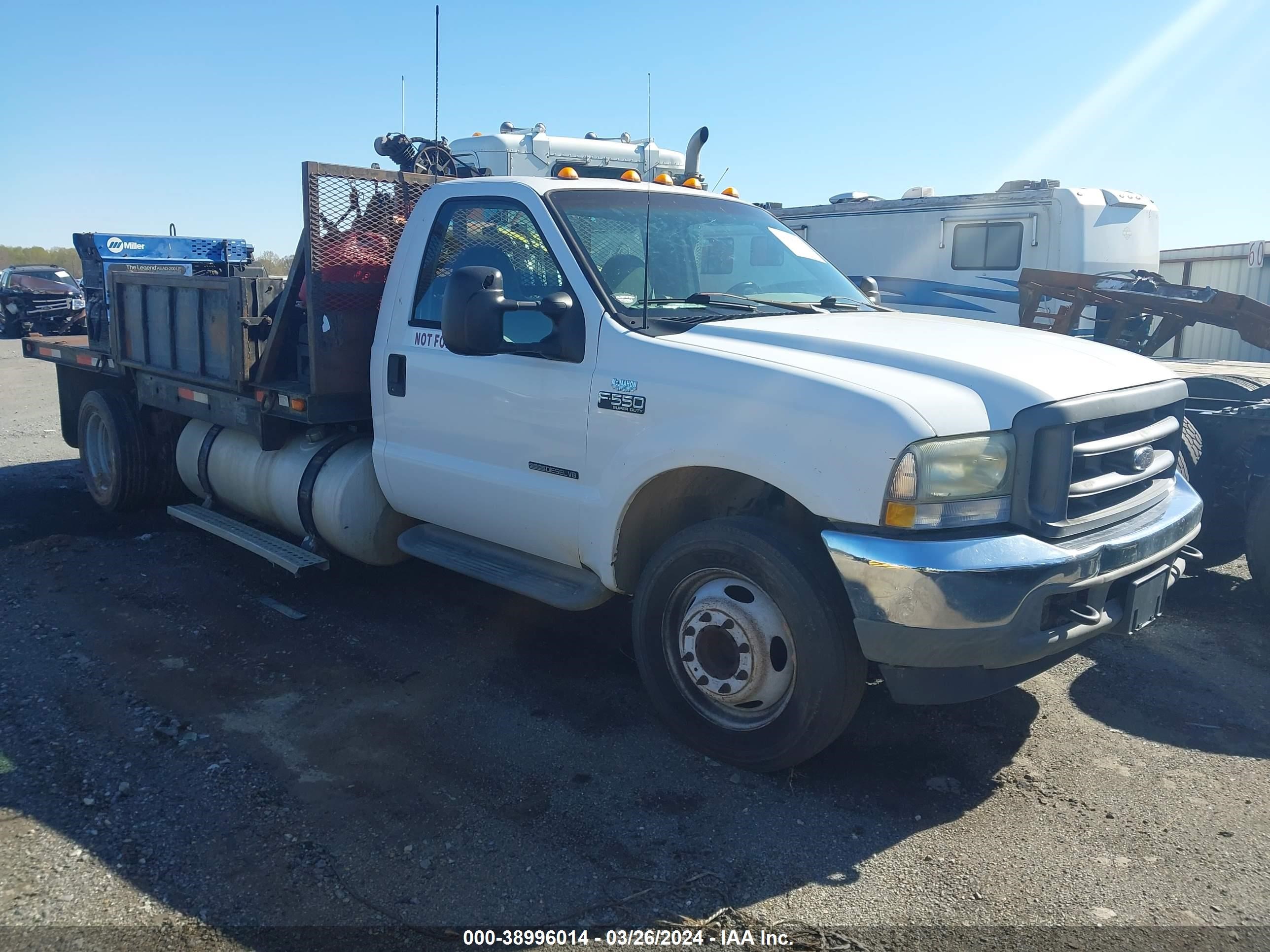 FORD F550 2002 1fdaf56f32ec30760