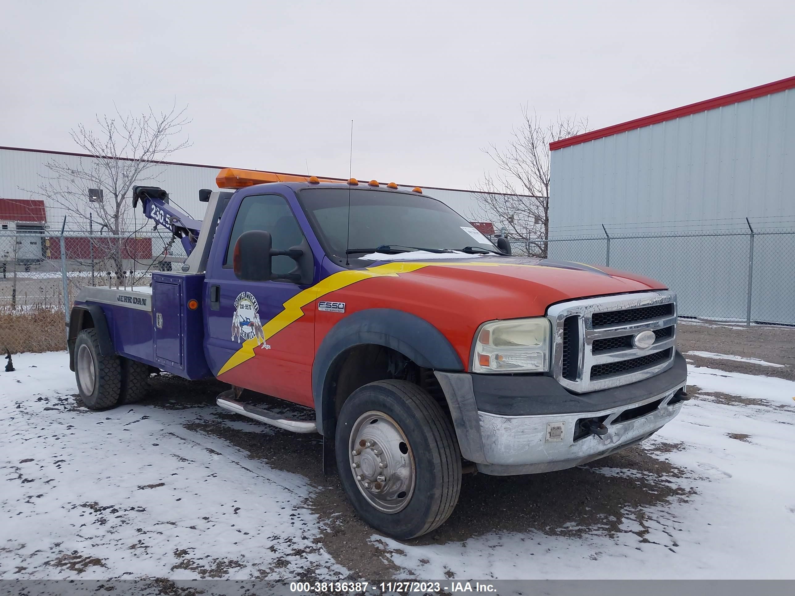 FORD F550 2007 1fdaf56p37ea36990