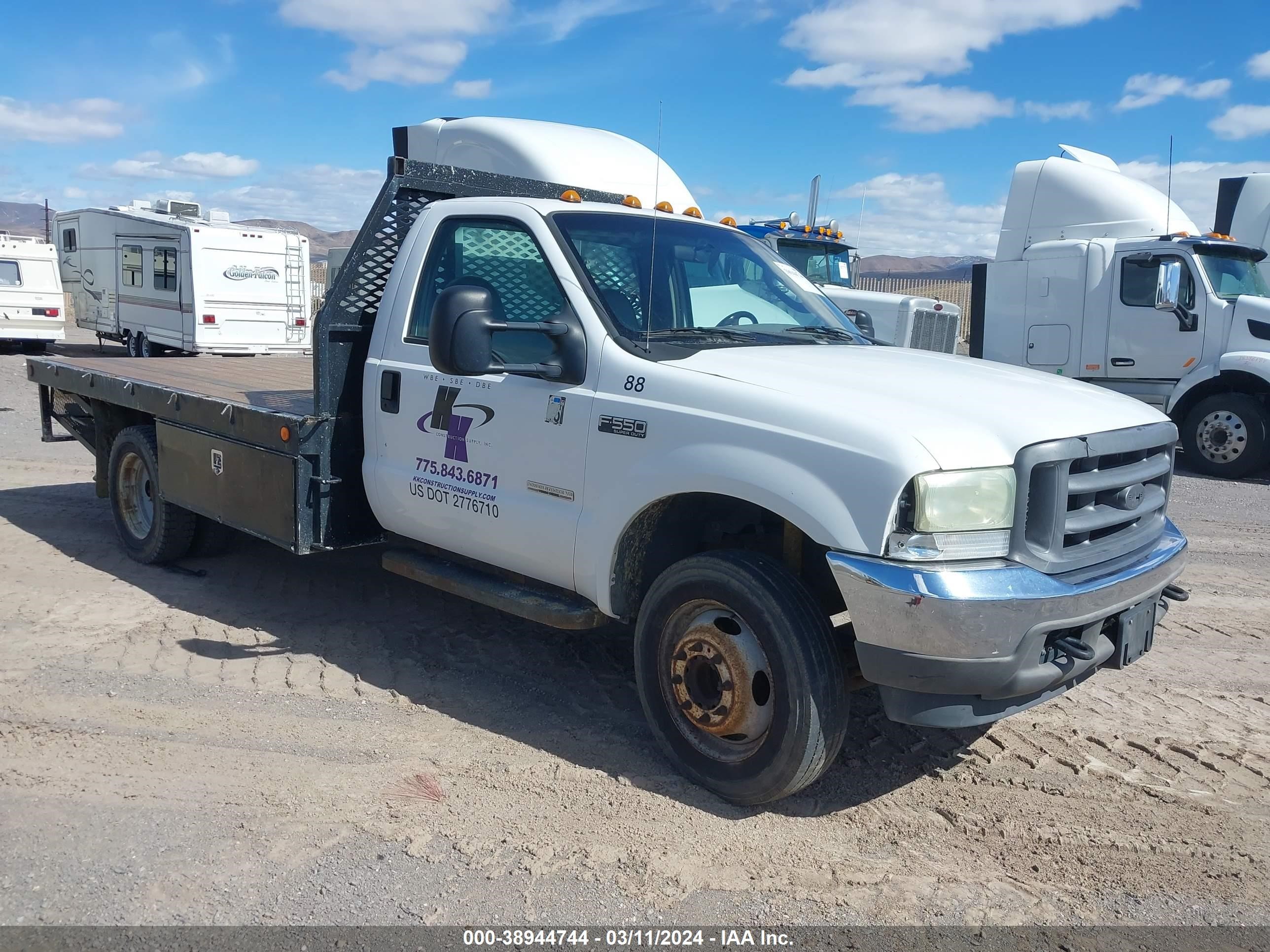 FORD F550 2004 1fdaf56p54ea38512