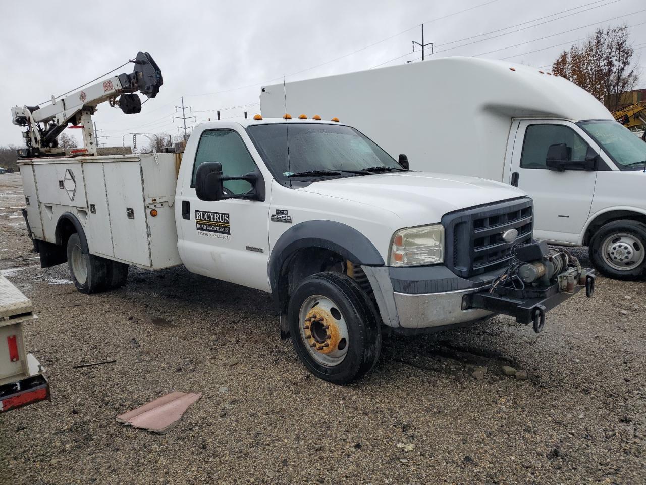 FORD F550 2007 1fdaf56p87eb33716