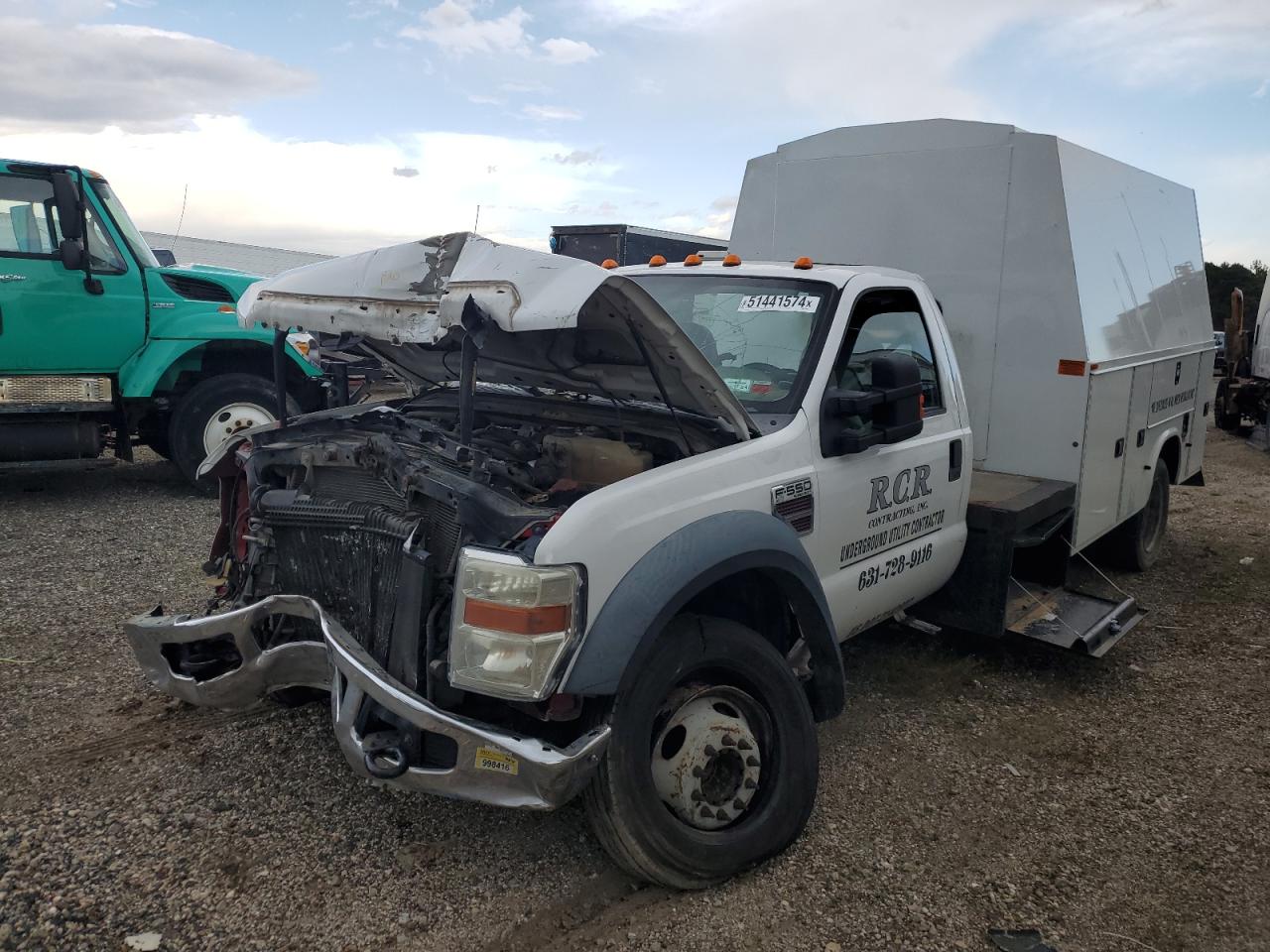 FORD F550 2008 1fdaf56r58ec13624