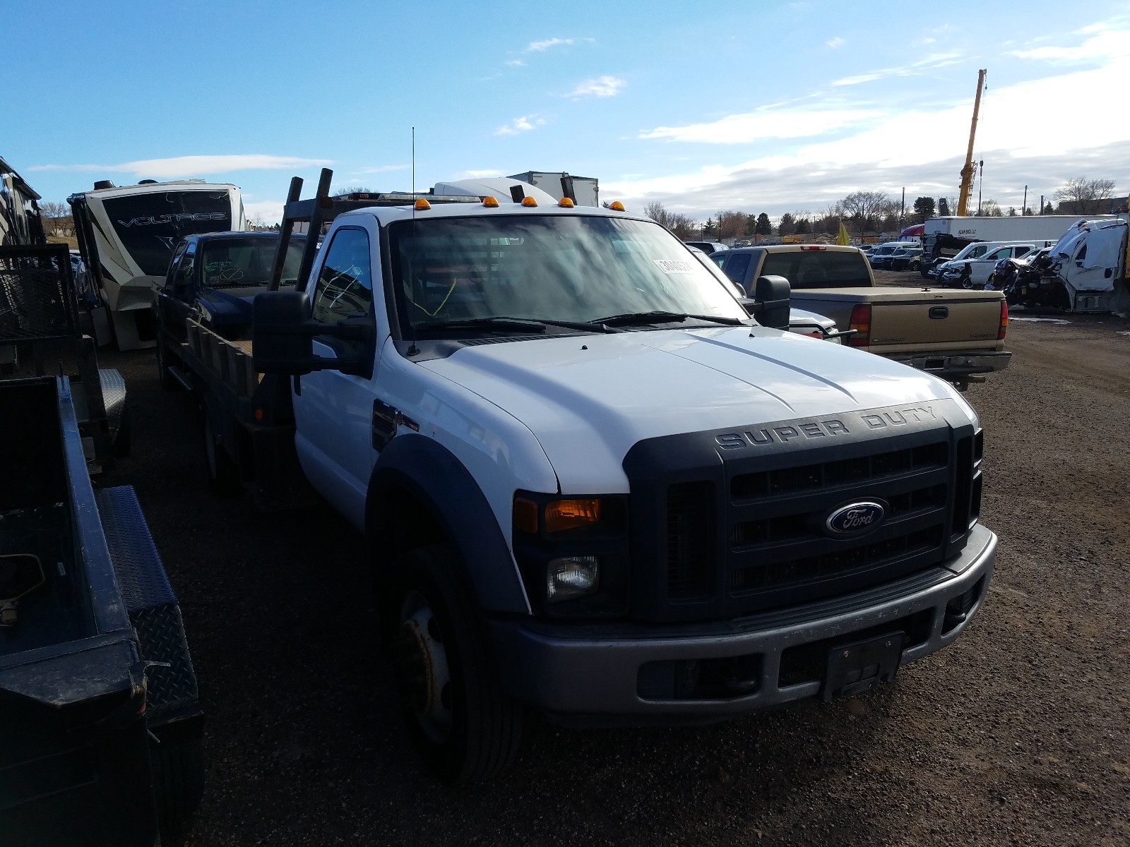 FORD F550 SUPER 2008 1fdaf56r88ed10235