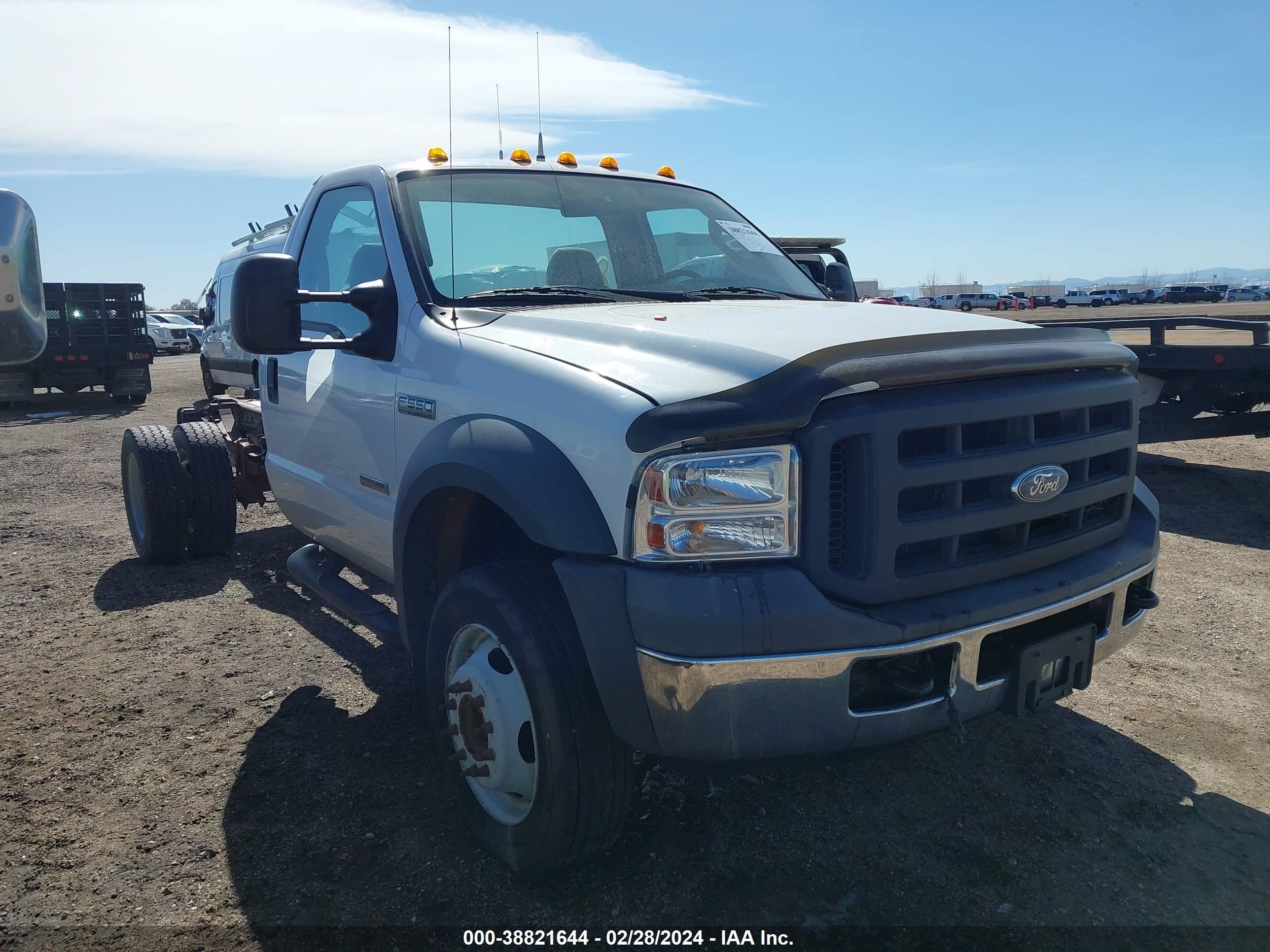 FORD F550 2005 1fdaf57p25ec88371