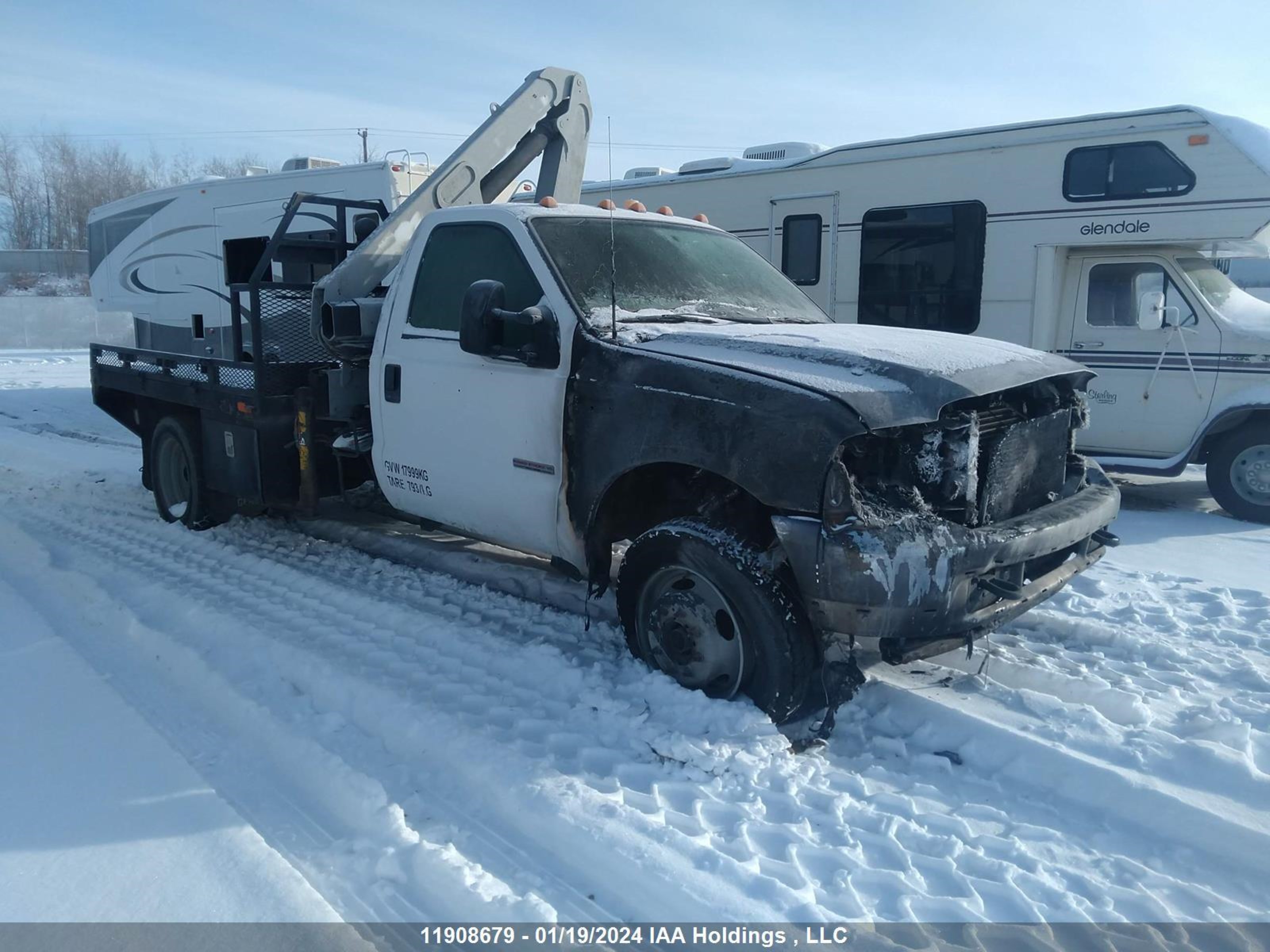 FORD F550 2003 1fdaf57p83ec88470