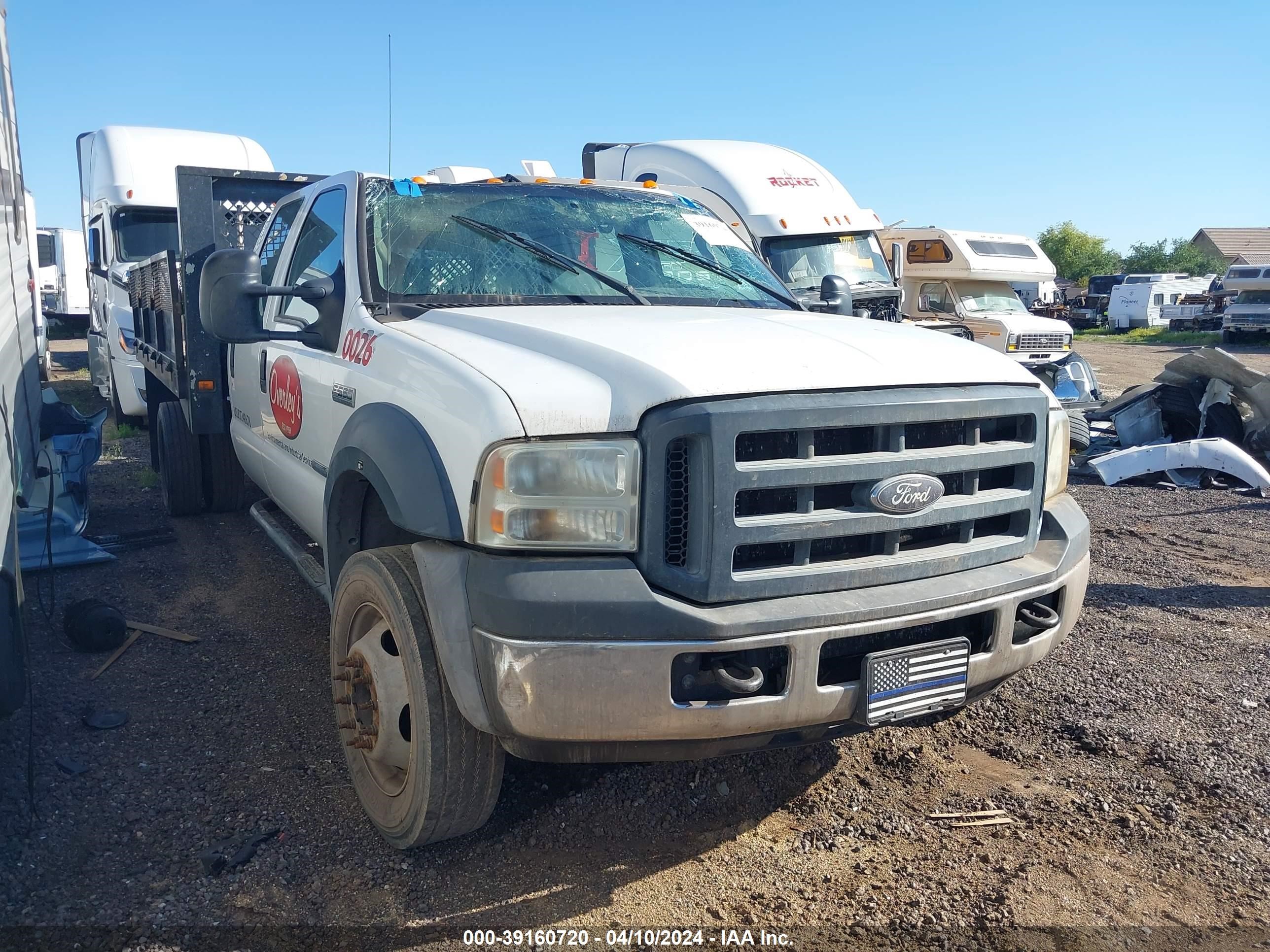 FORD F550 2006 1fdaw56p86ec03052