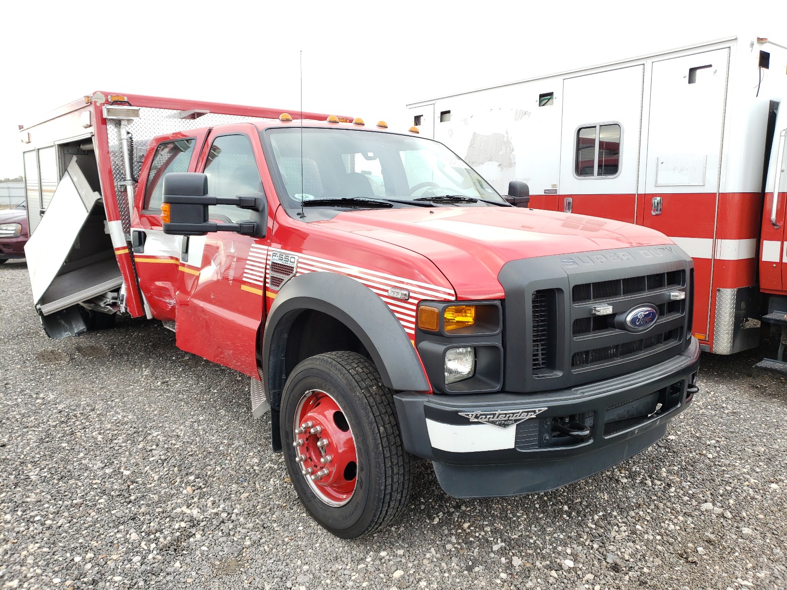 FORD F550 SUPER 2009 1fdaw57r39ea01501