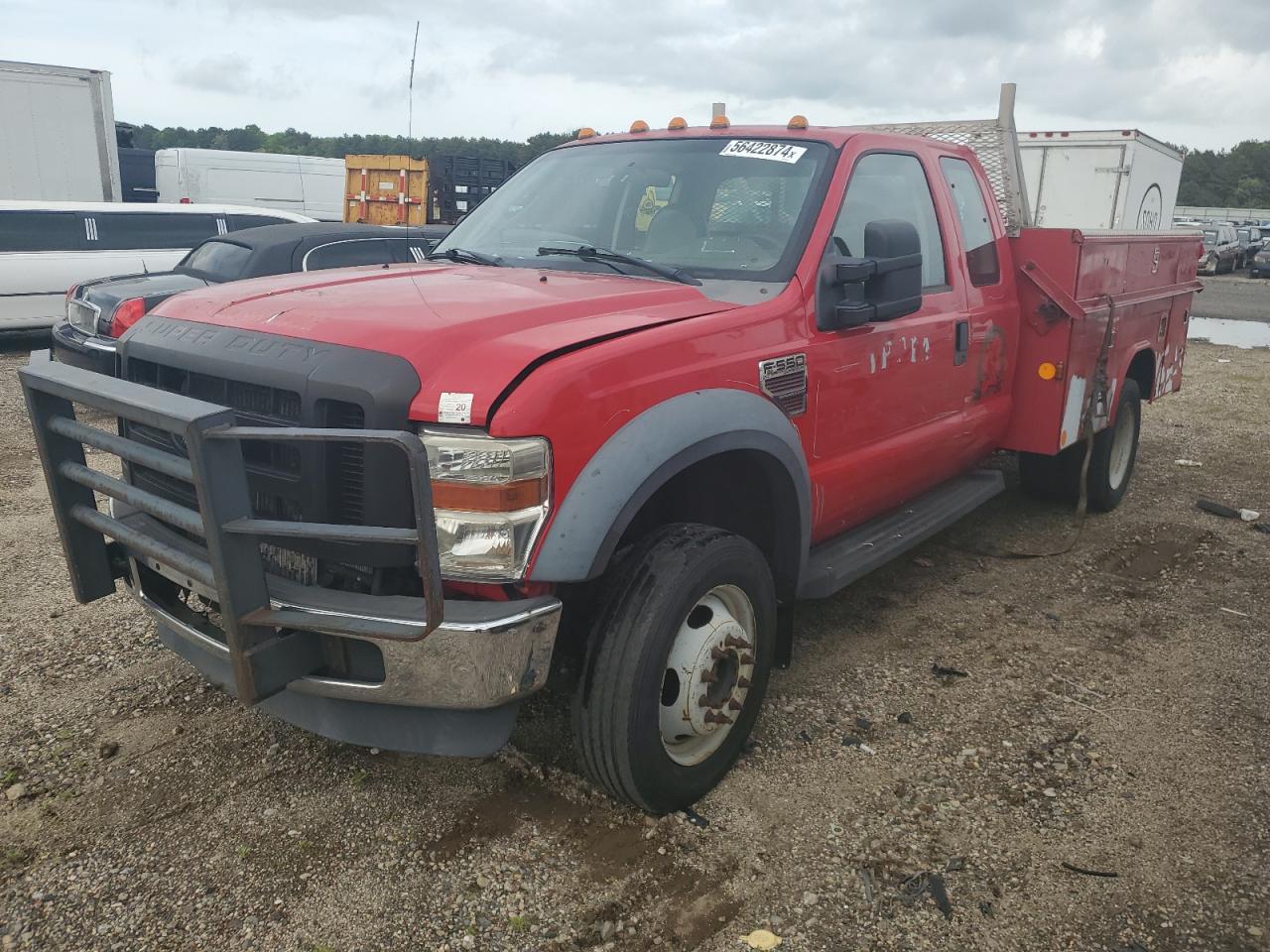 FORD F550 2008 1fdax57r98ed12278