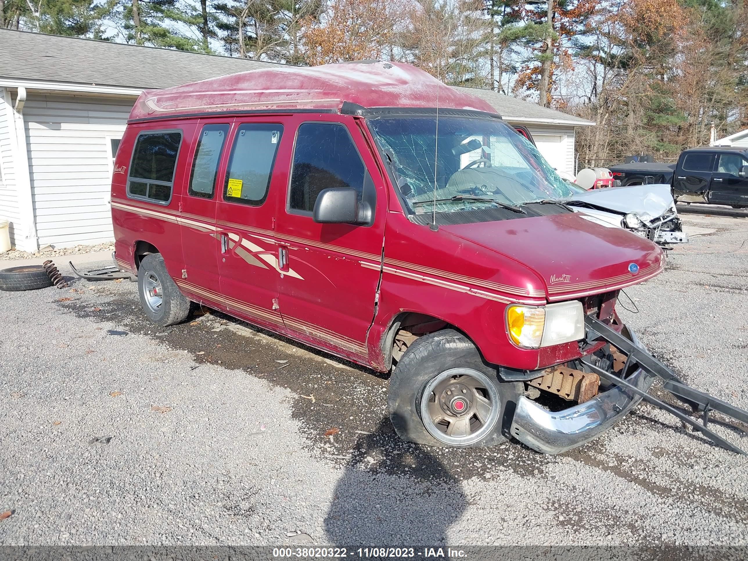 FORD ECONOLINE 1996 1fdee14h1thb61620