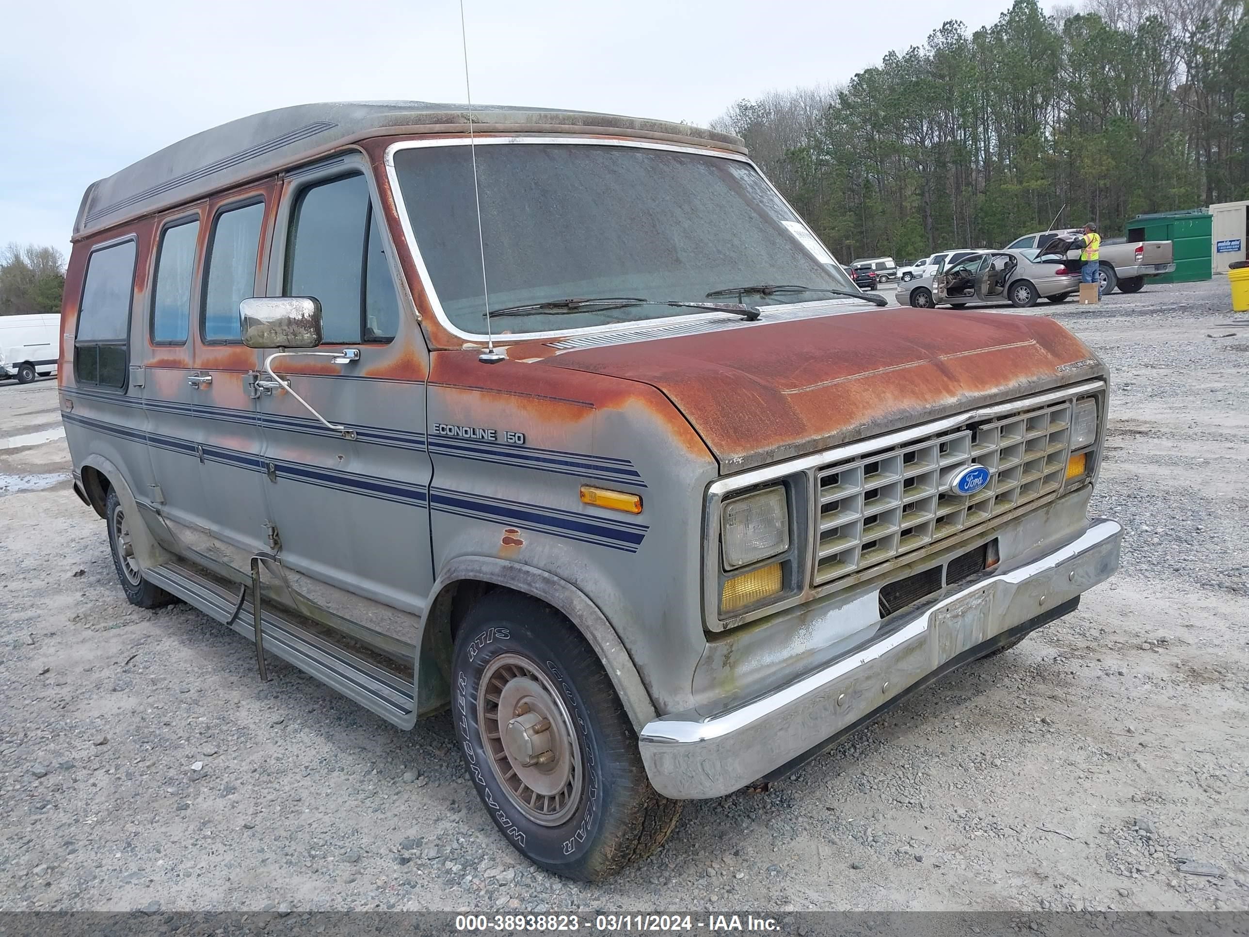 FORD ECONOLINE 1990 1fdee14n3lhb47322