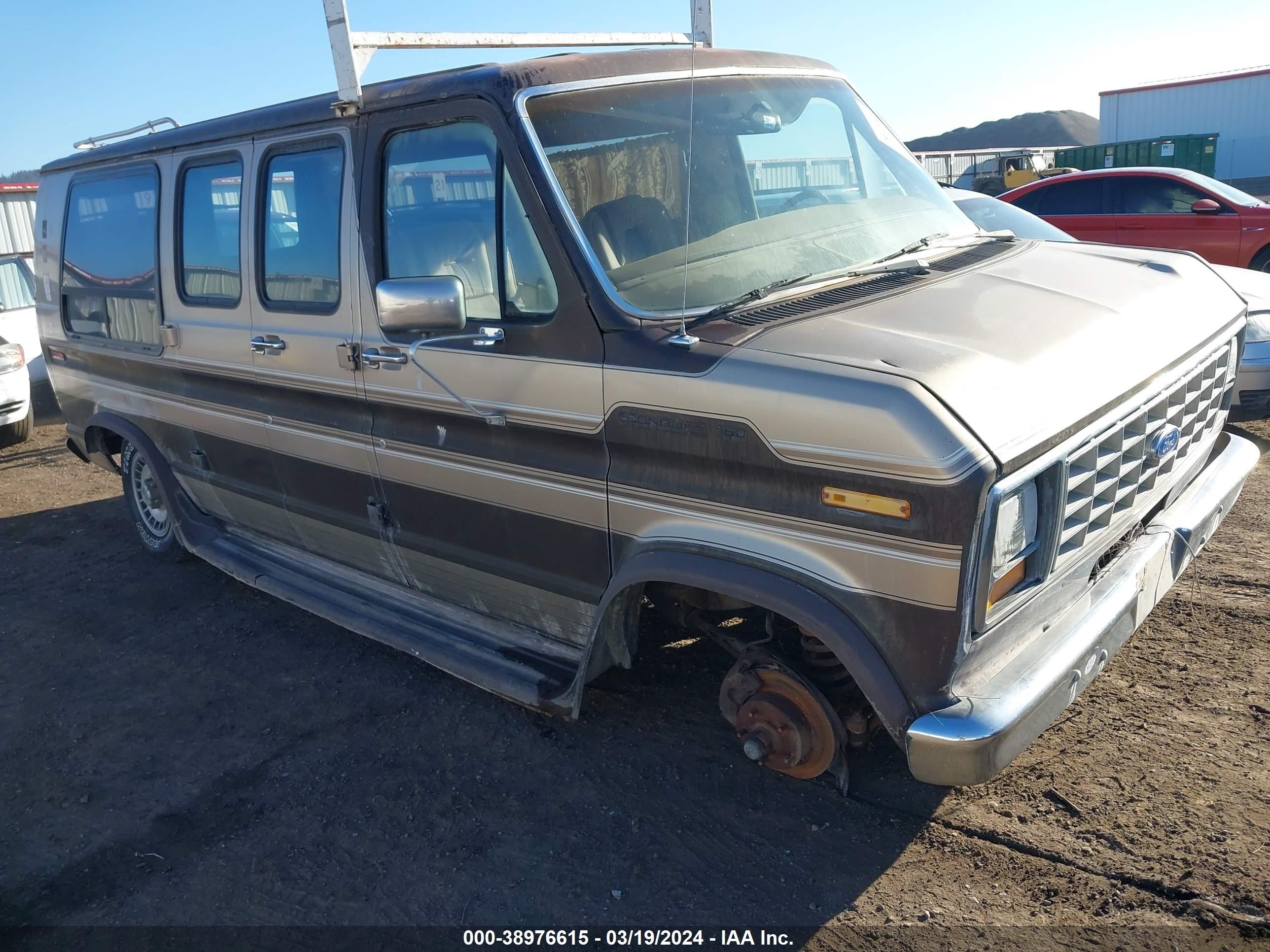 FORD ECONOLINE 1989 1fdee14n5kha07240