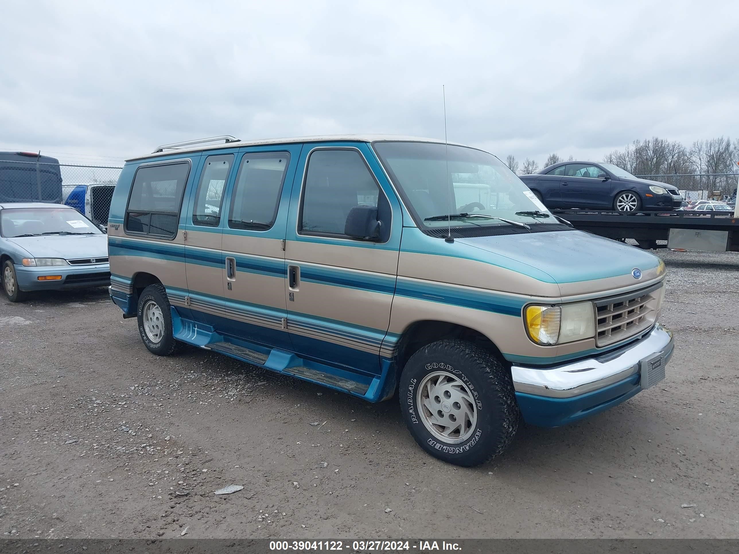 FORD ECONOLINE 1993 1fdee14n9phb28781