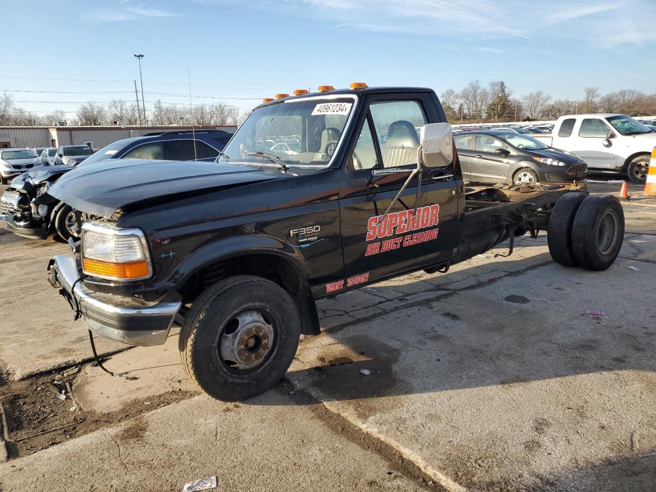 FORD F350 1996 1fdjf37f7tea68880